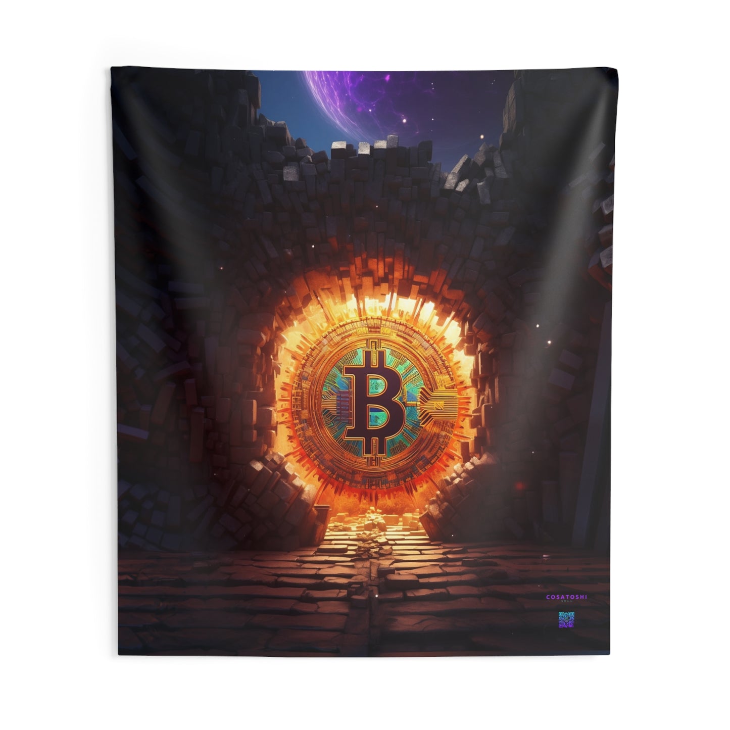 Gravity Portal Wall Tapestry