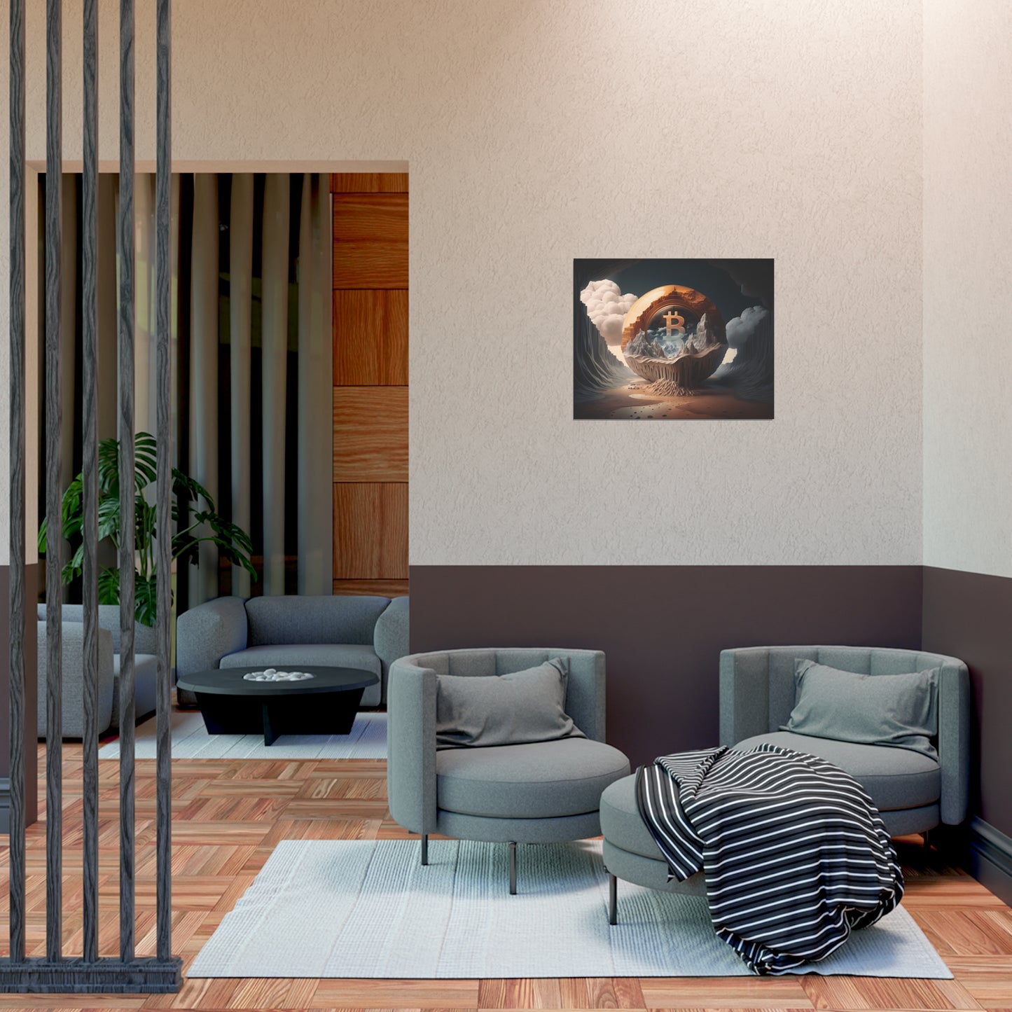 4th Orb of Bitcoin Poster