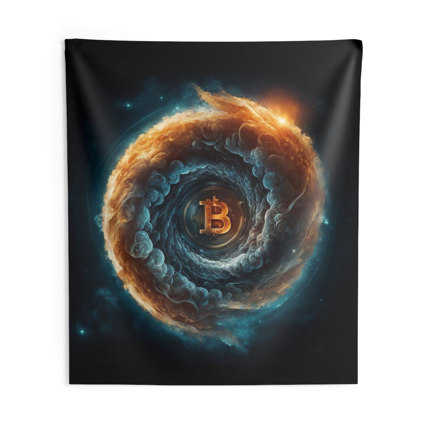 Bitcoin Milkyway Wall Tapestry