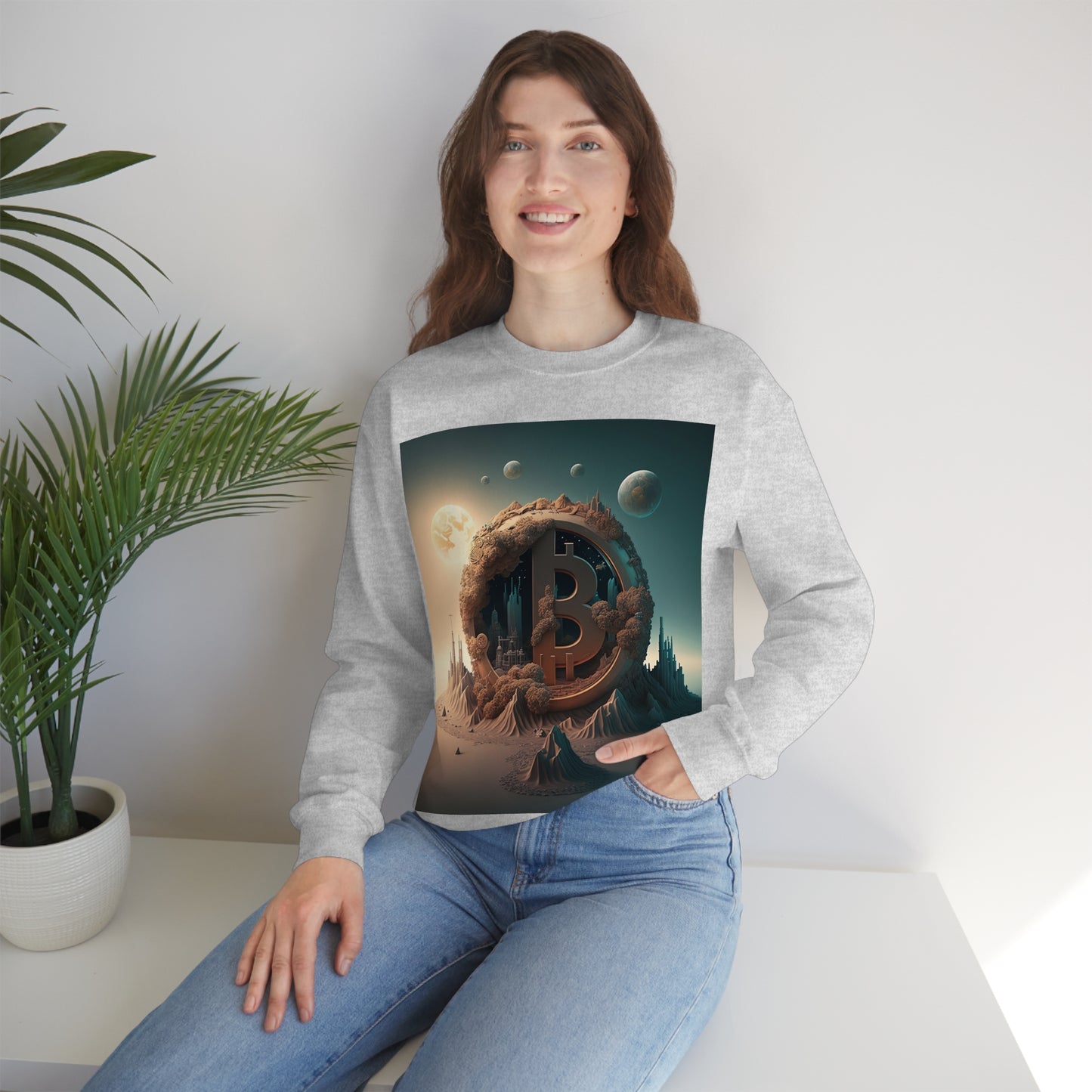 4th Globe of Bitcoin Sweater