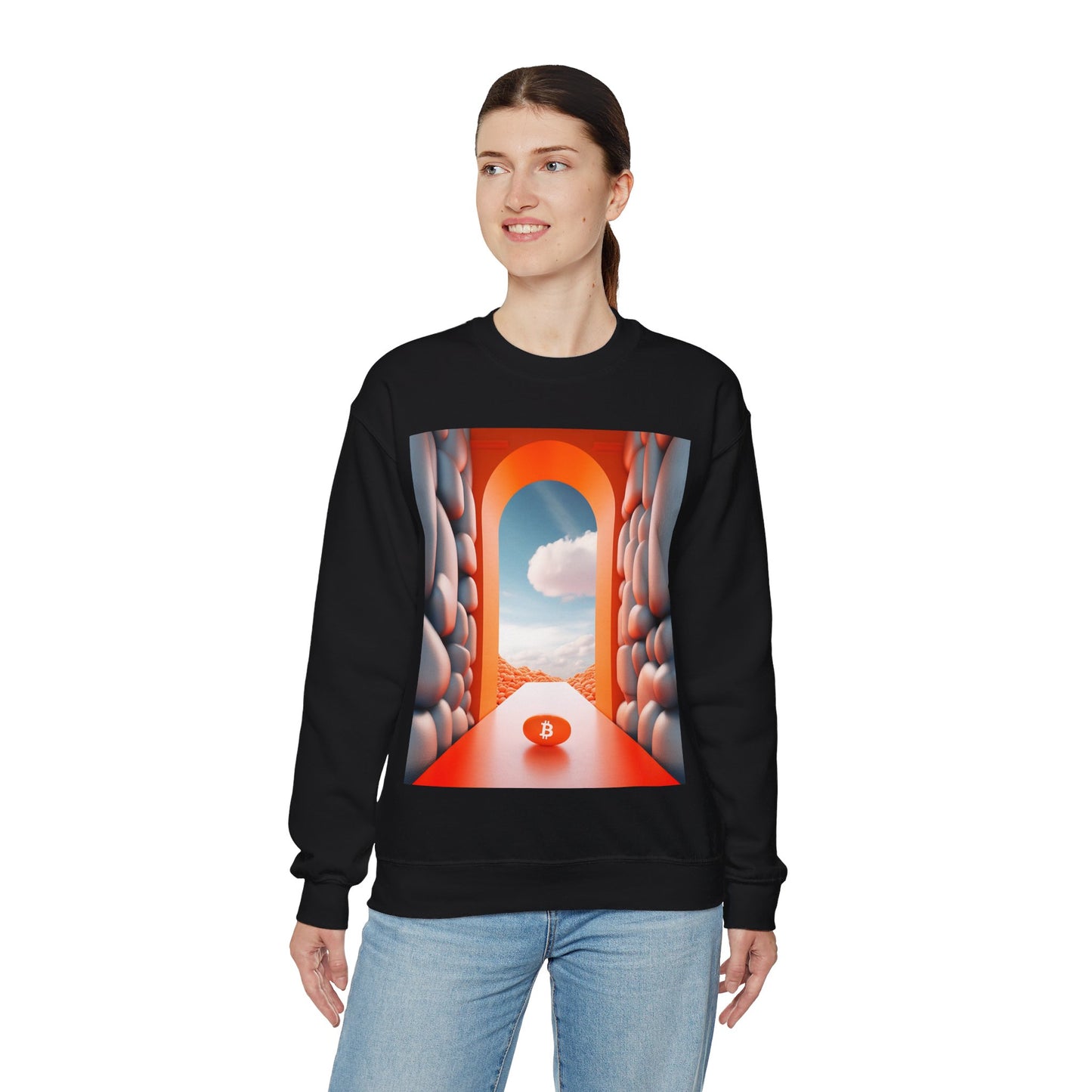 Orange Pill Archway Sweater