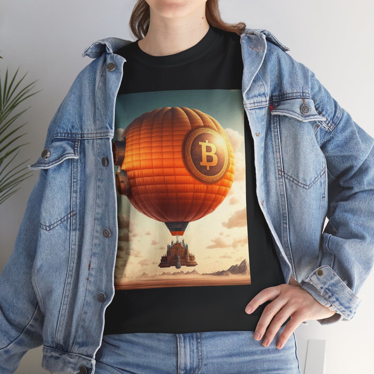Bitcoin Rigid Airship Tshirt
