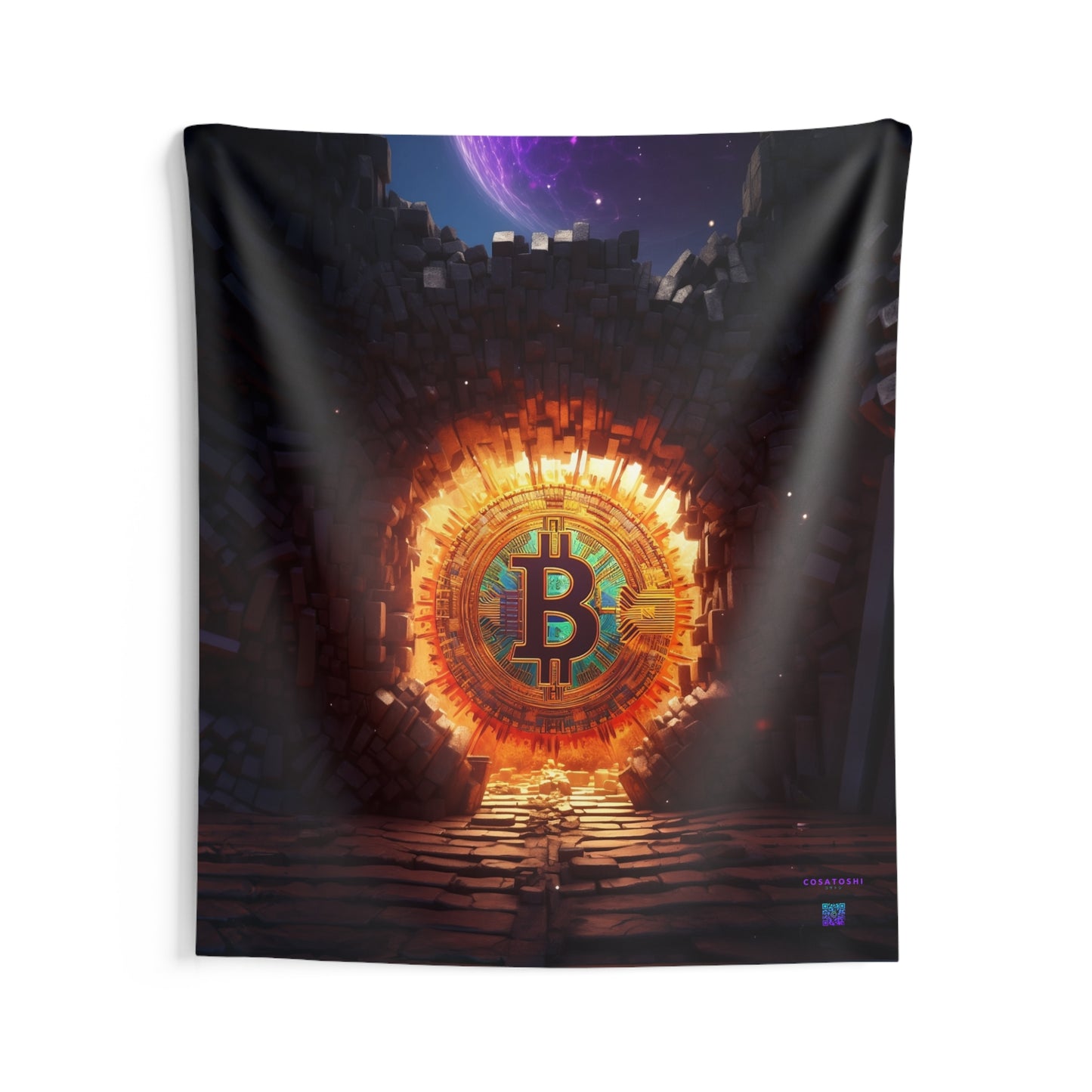 Gravity Portal Wall Tapestry