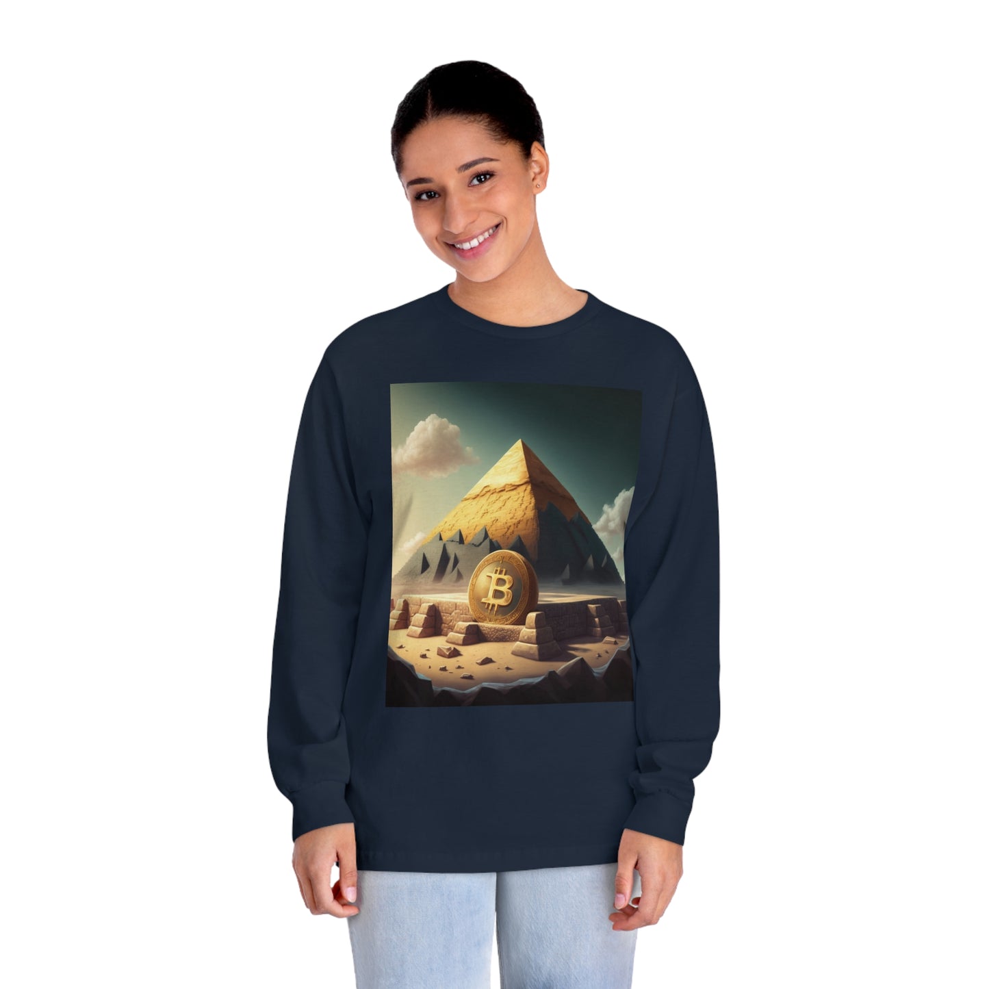 Bitcoin Pyramid Long Sleeve
