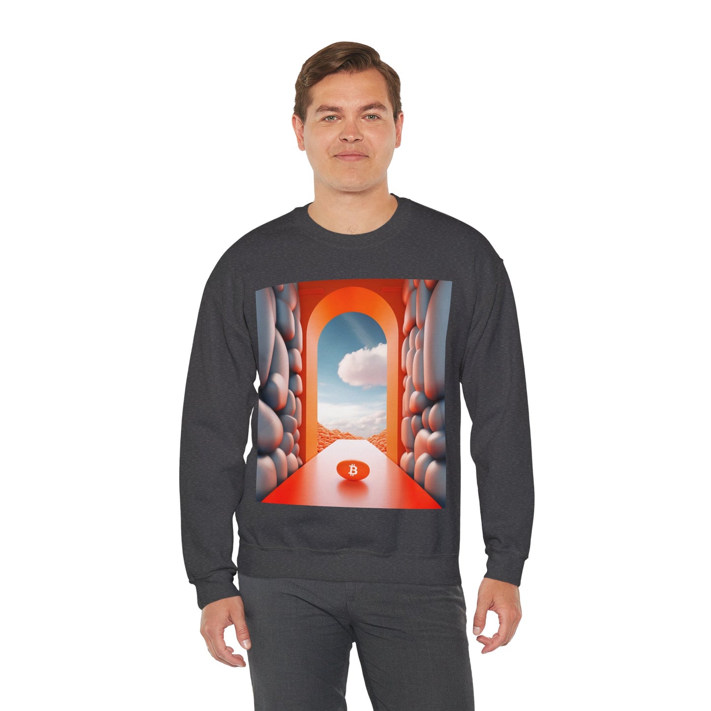 Orange Pill Archway Sweater