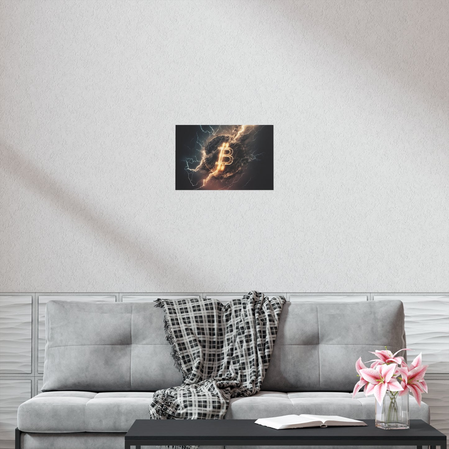 Bitcoin Lightning Poster