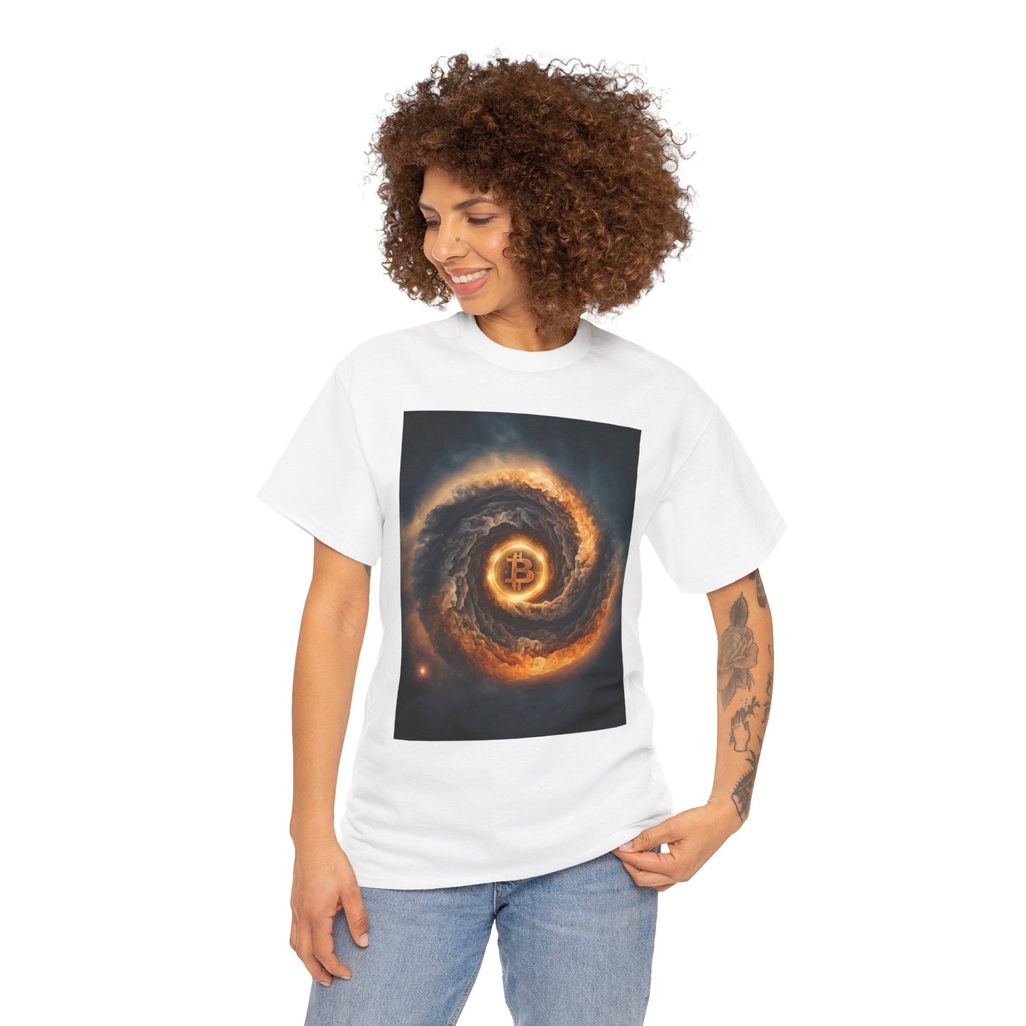 Bitcoin Galaxy Tshirt