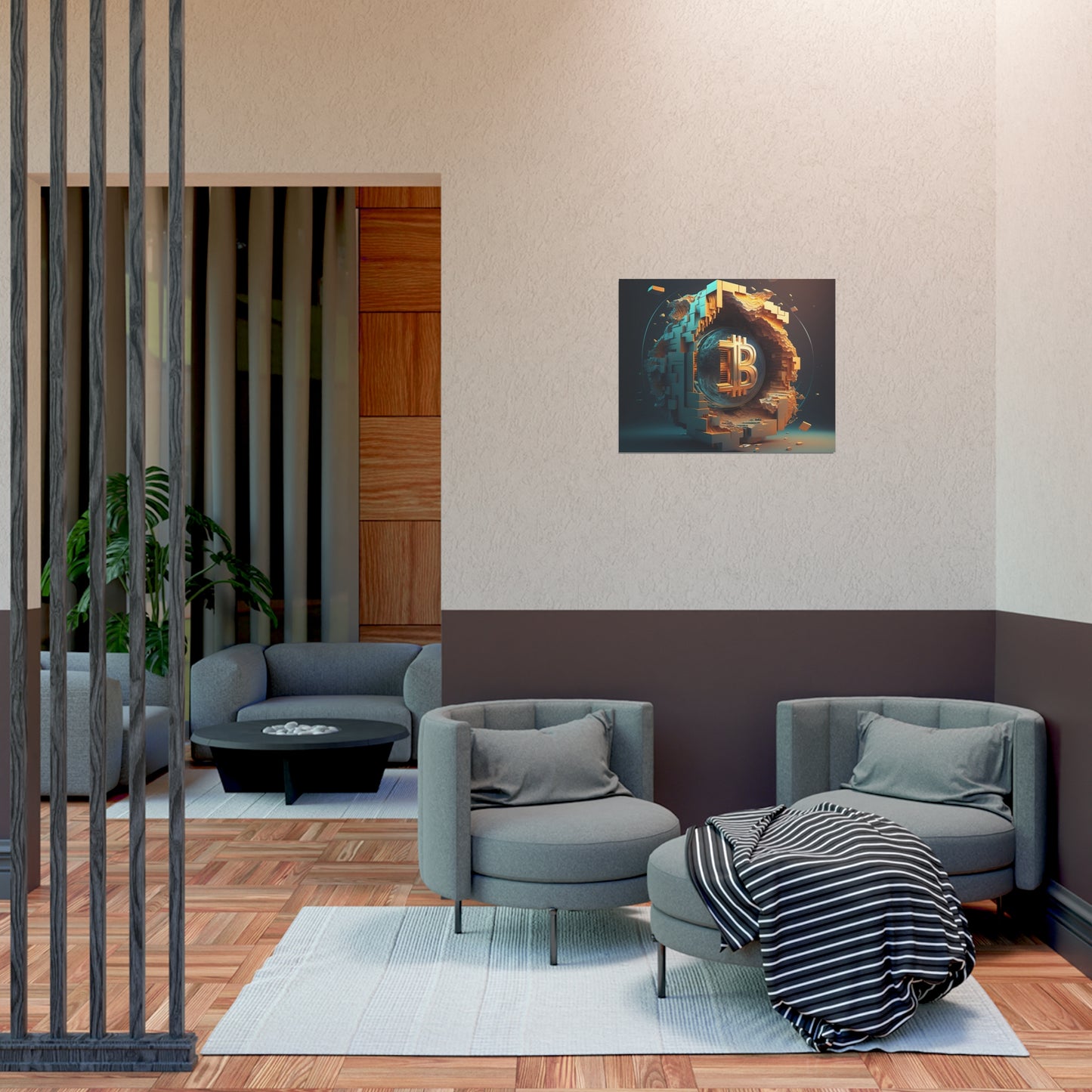 4th Sphere of Bitcoin Poster