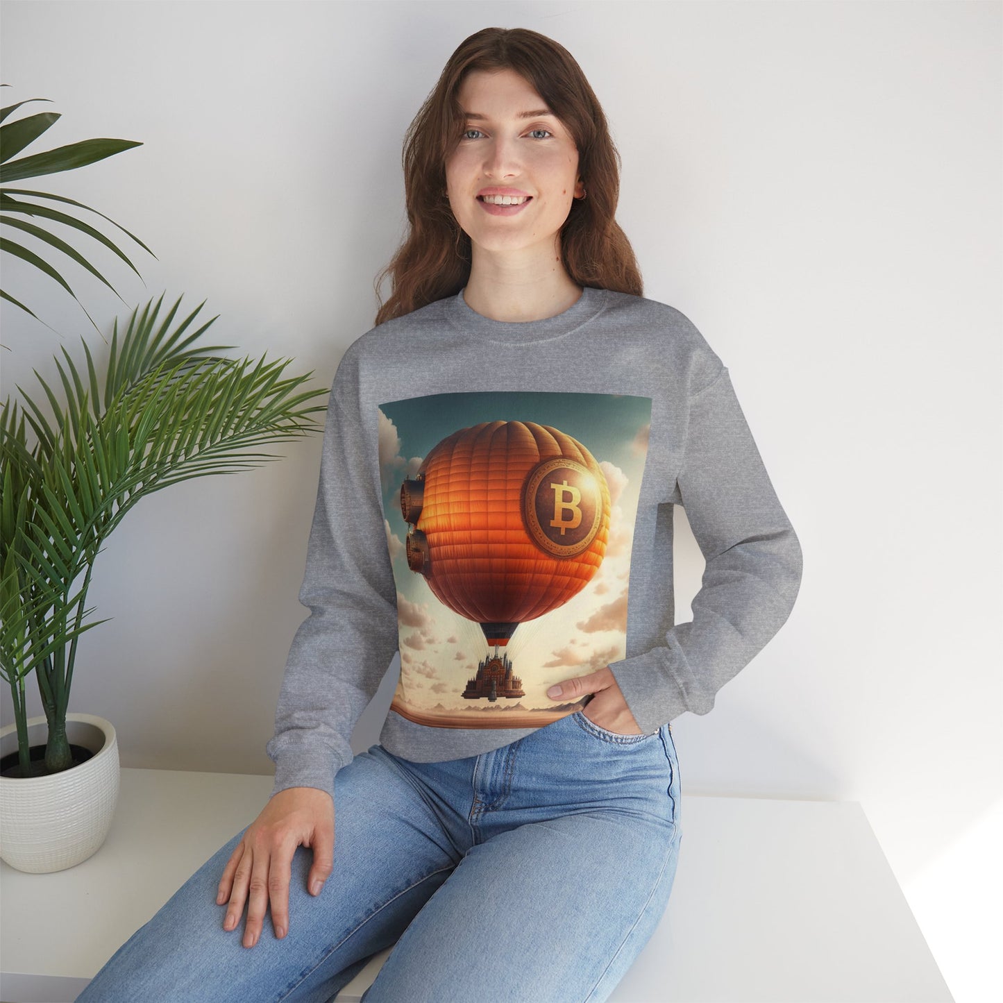Bitcoin Rigid Airship Sweater