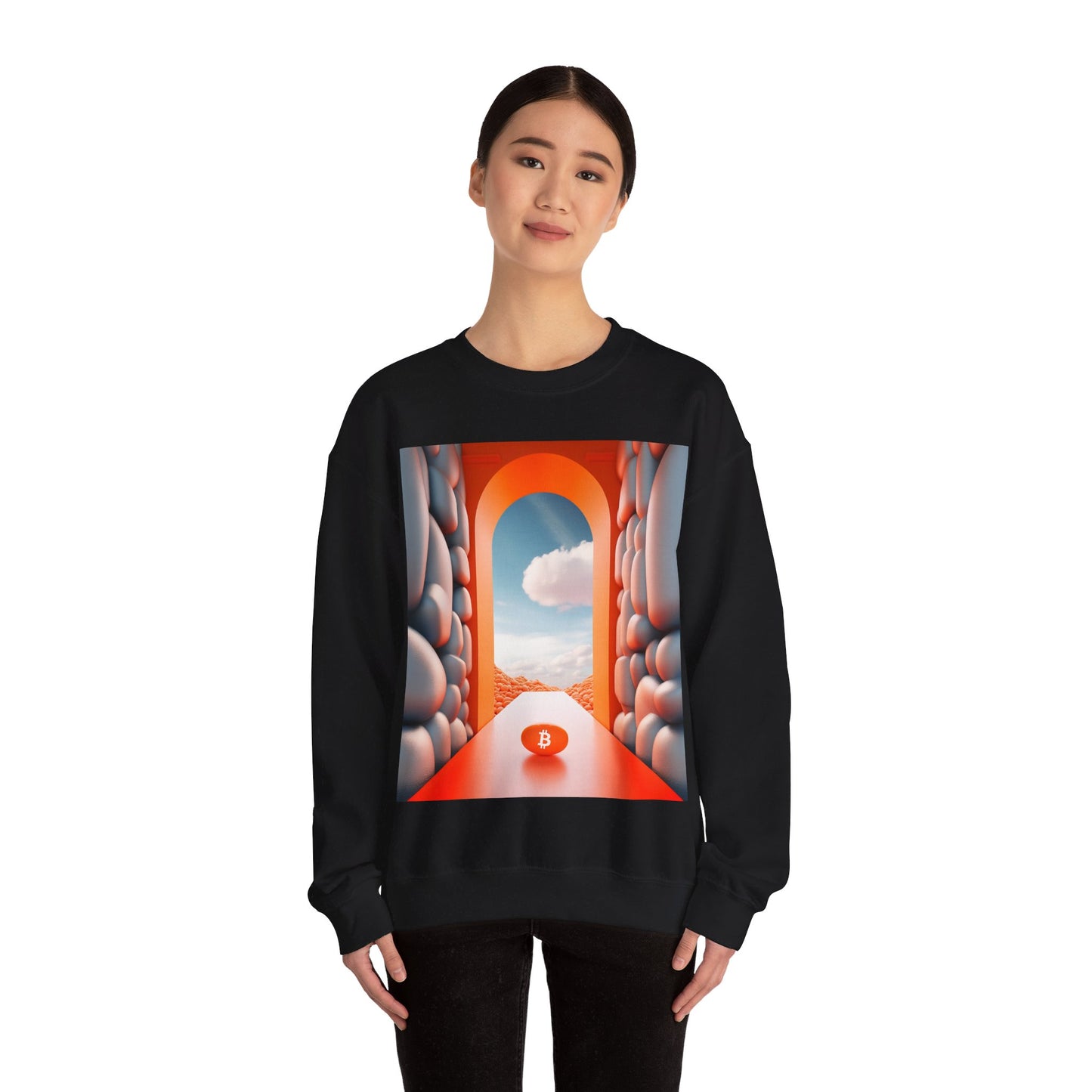 Orange Pill Archway Sweater