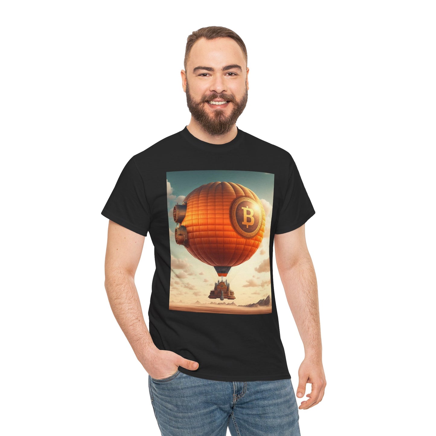 Bitcoin Rigid Airship Tshirt