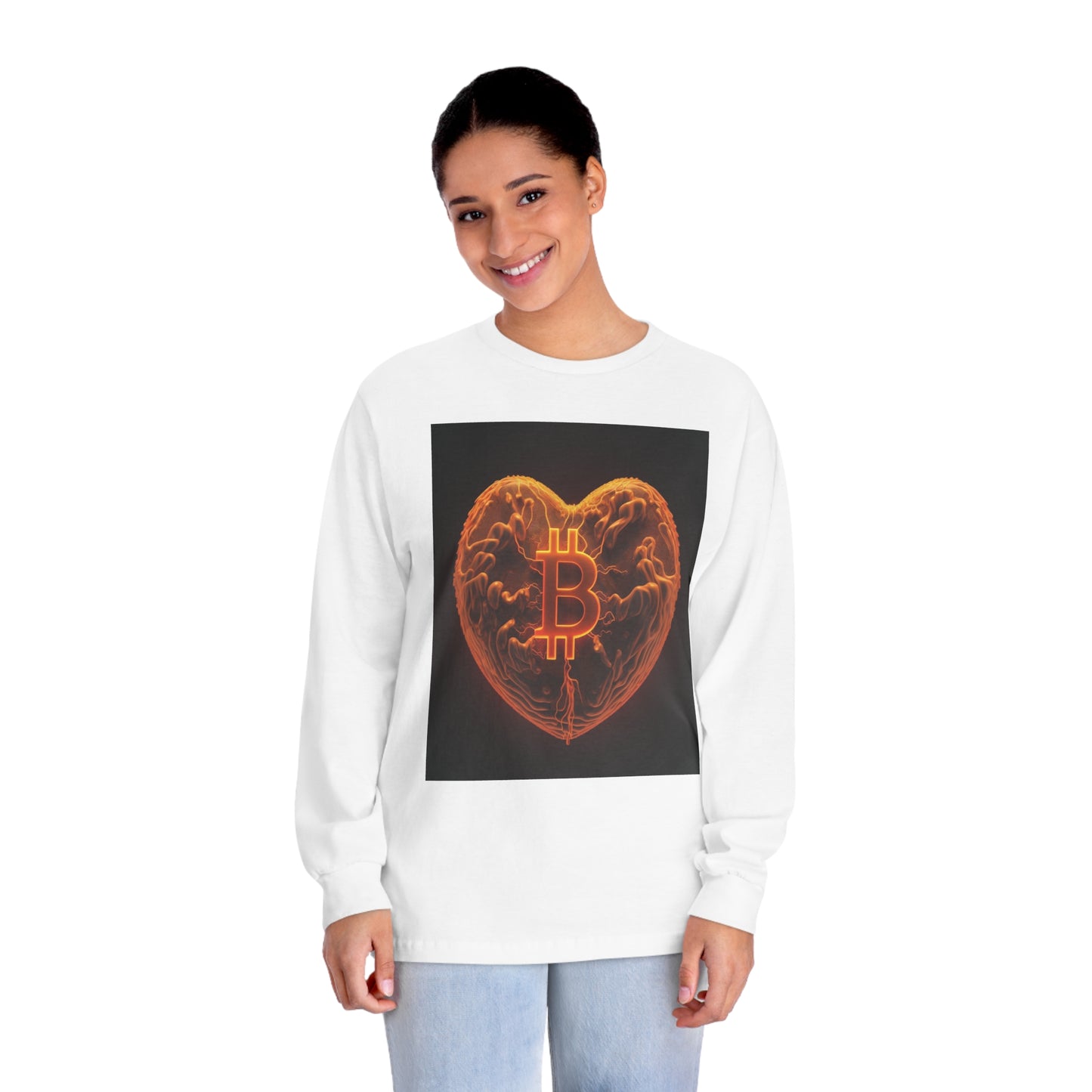 Beating Heart of Bitcoin Long Sleeve