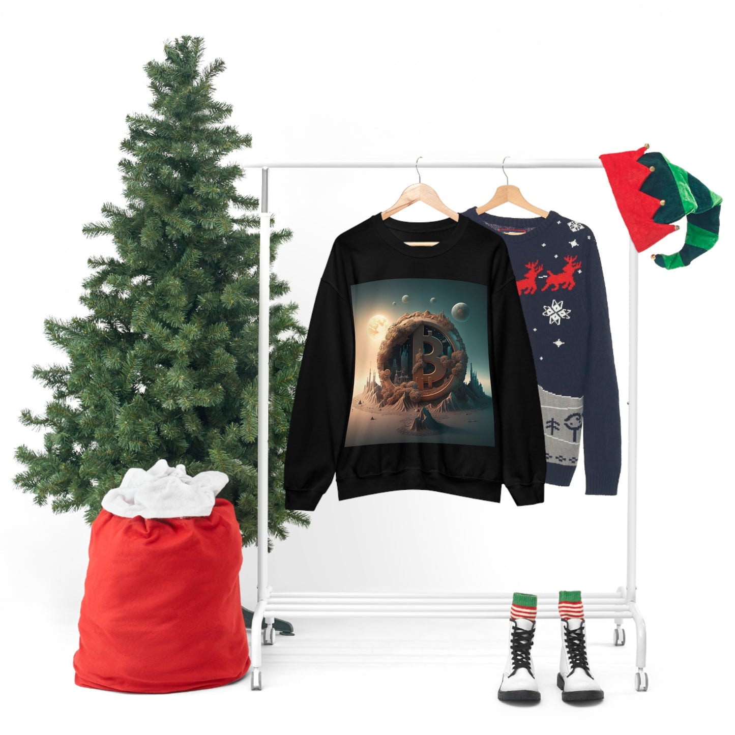 4th Globe of Bitcoin Sweater