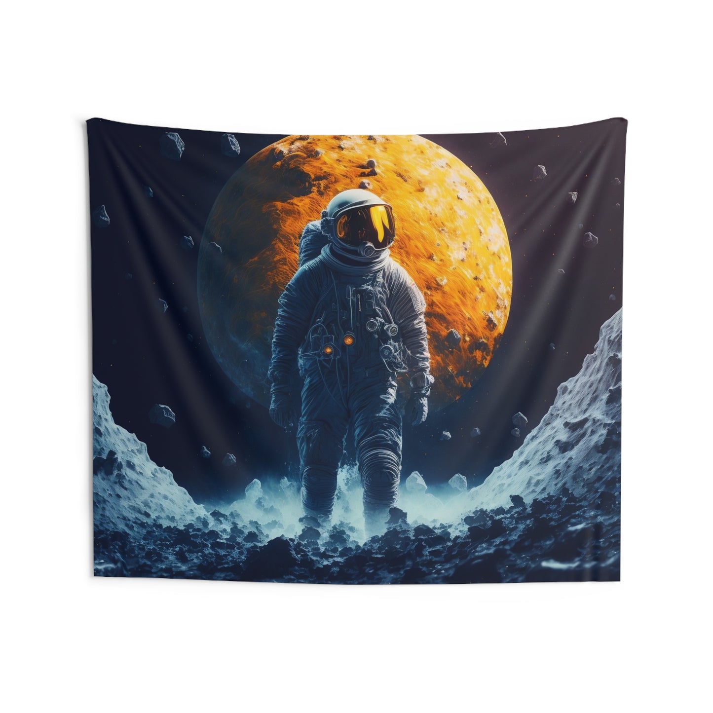 Bitcoinaut Wall Tapestry