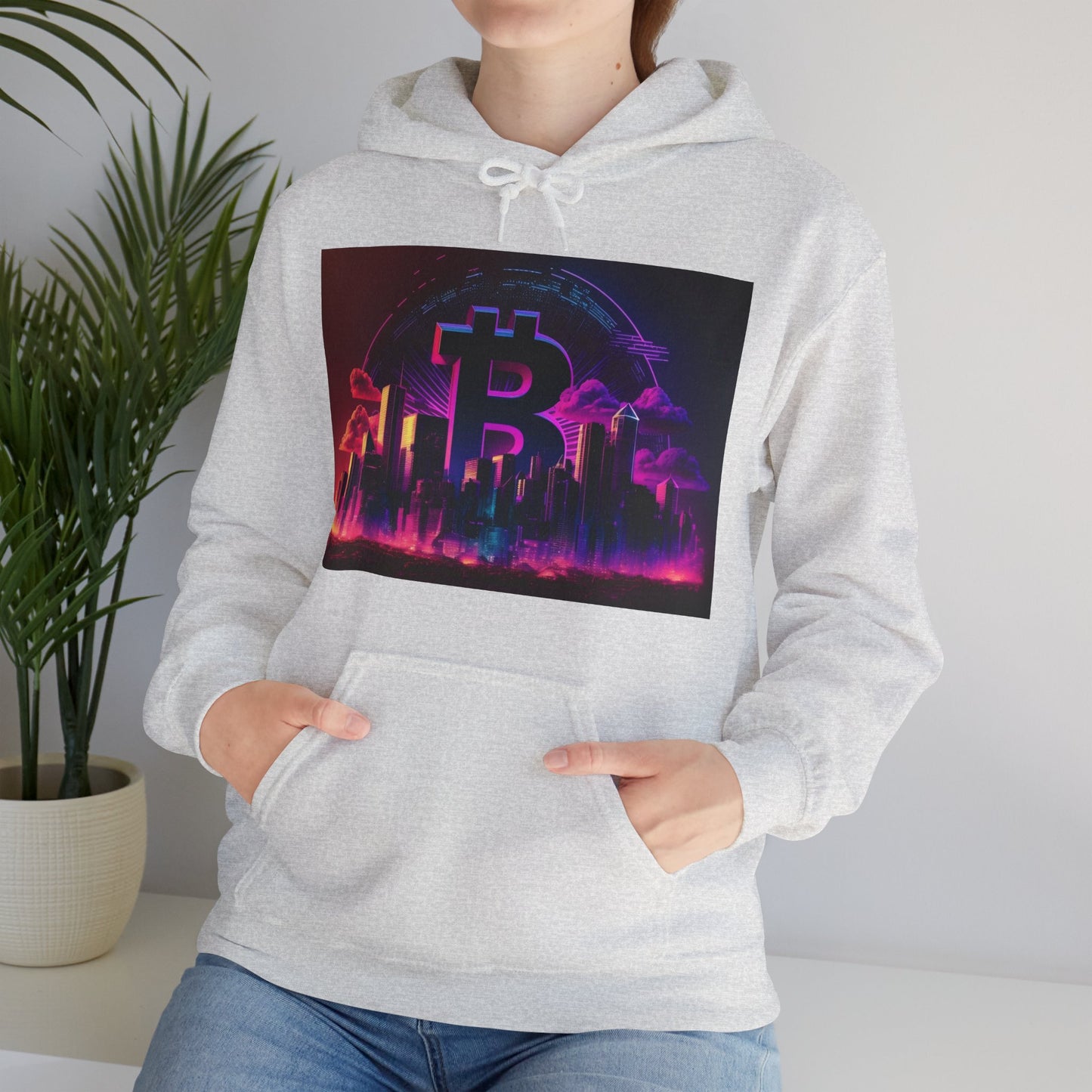 Bitcoin Night City Hoodie