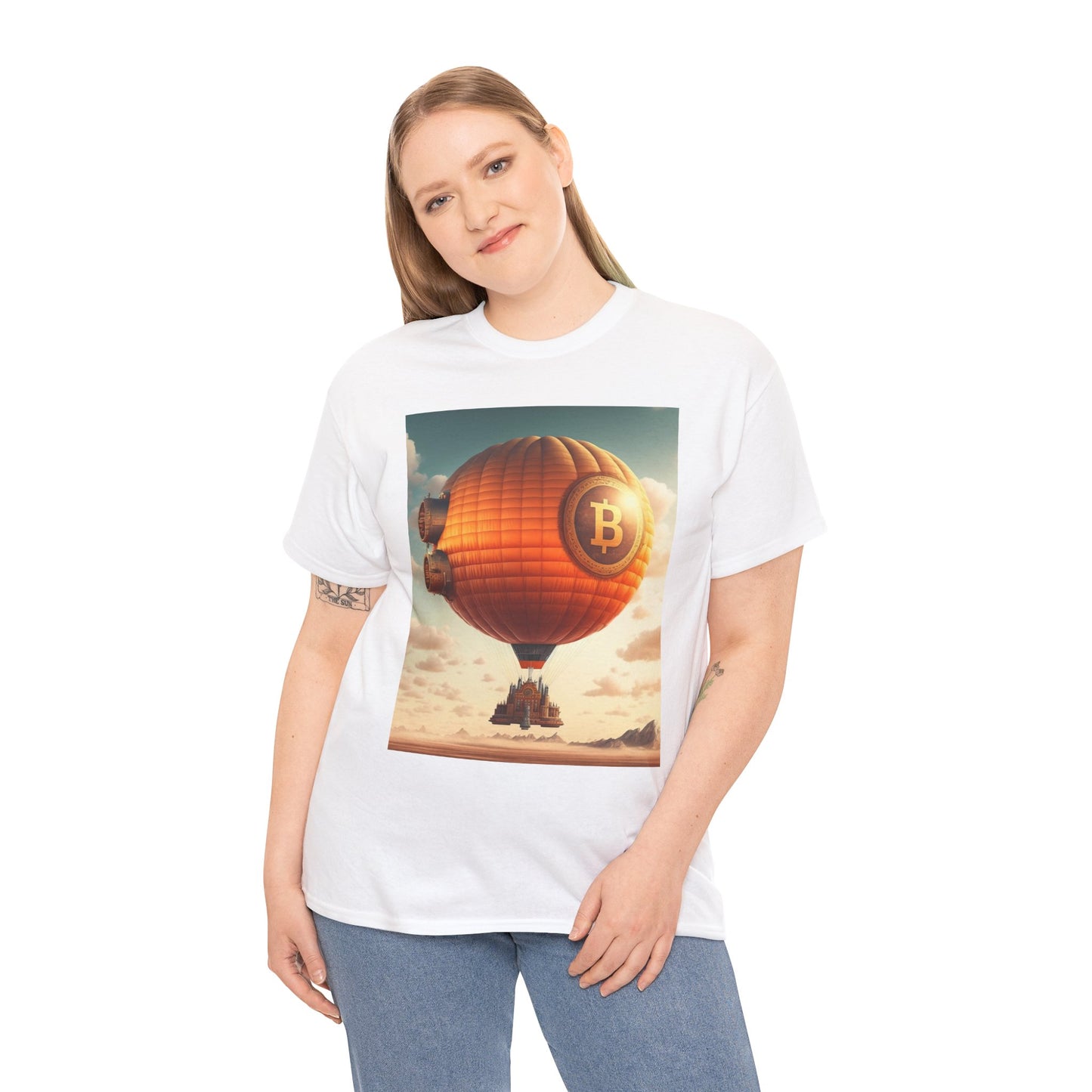 Bitcoin Rigid Airship Tshirt