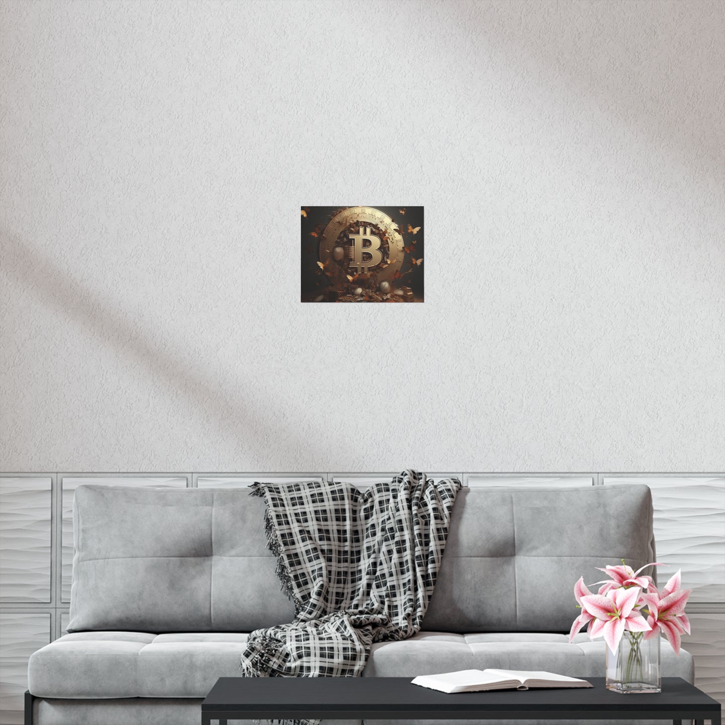 Bitcoin Metamorphosis Poster