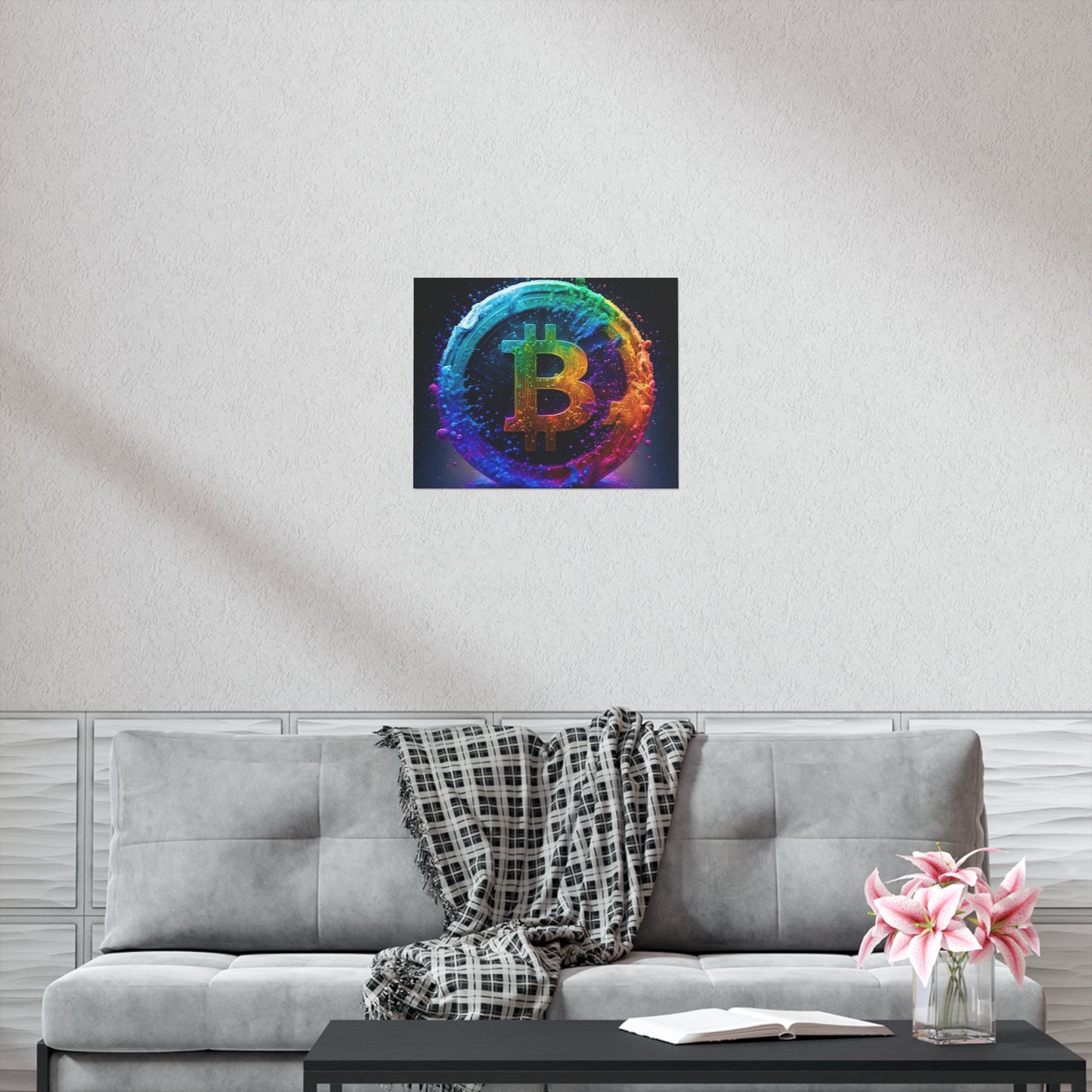 21 Million Colors of Bitcoin Poster
