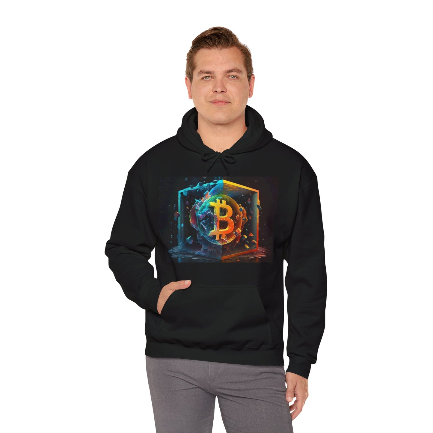 Bitcoin Tesseract Hoodie