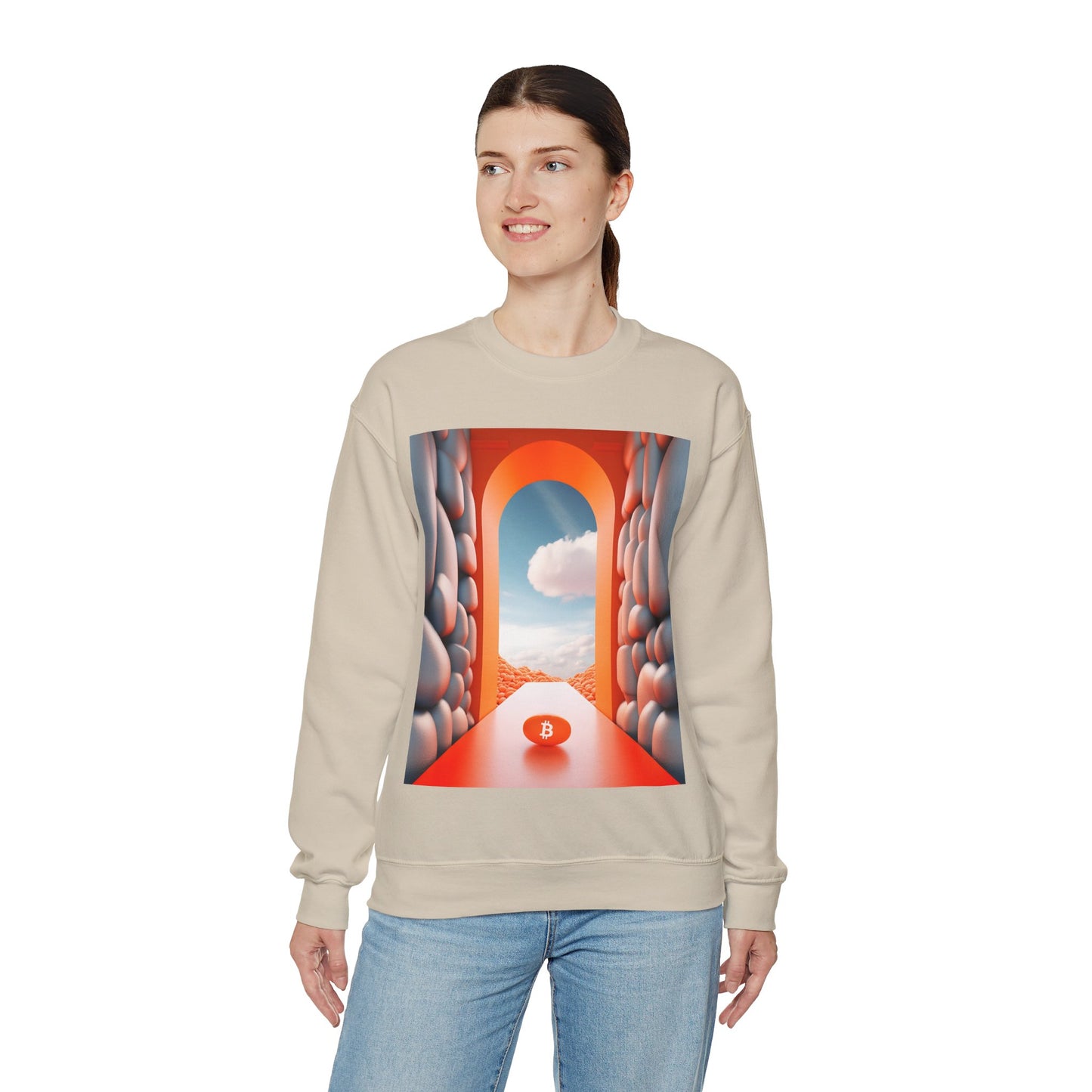 Orange Pill Archway Sweater