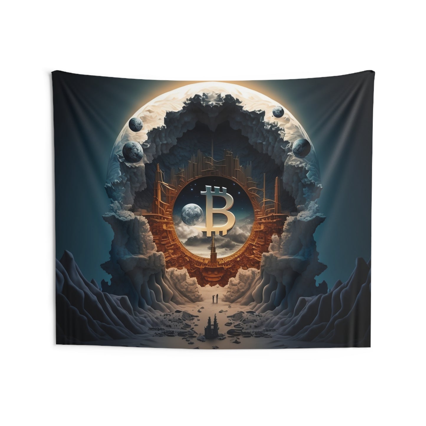 4th Epoch of Bitcoin Wall Tapestry
