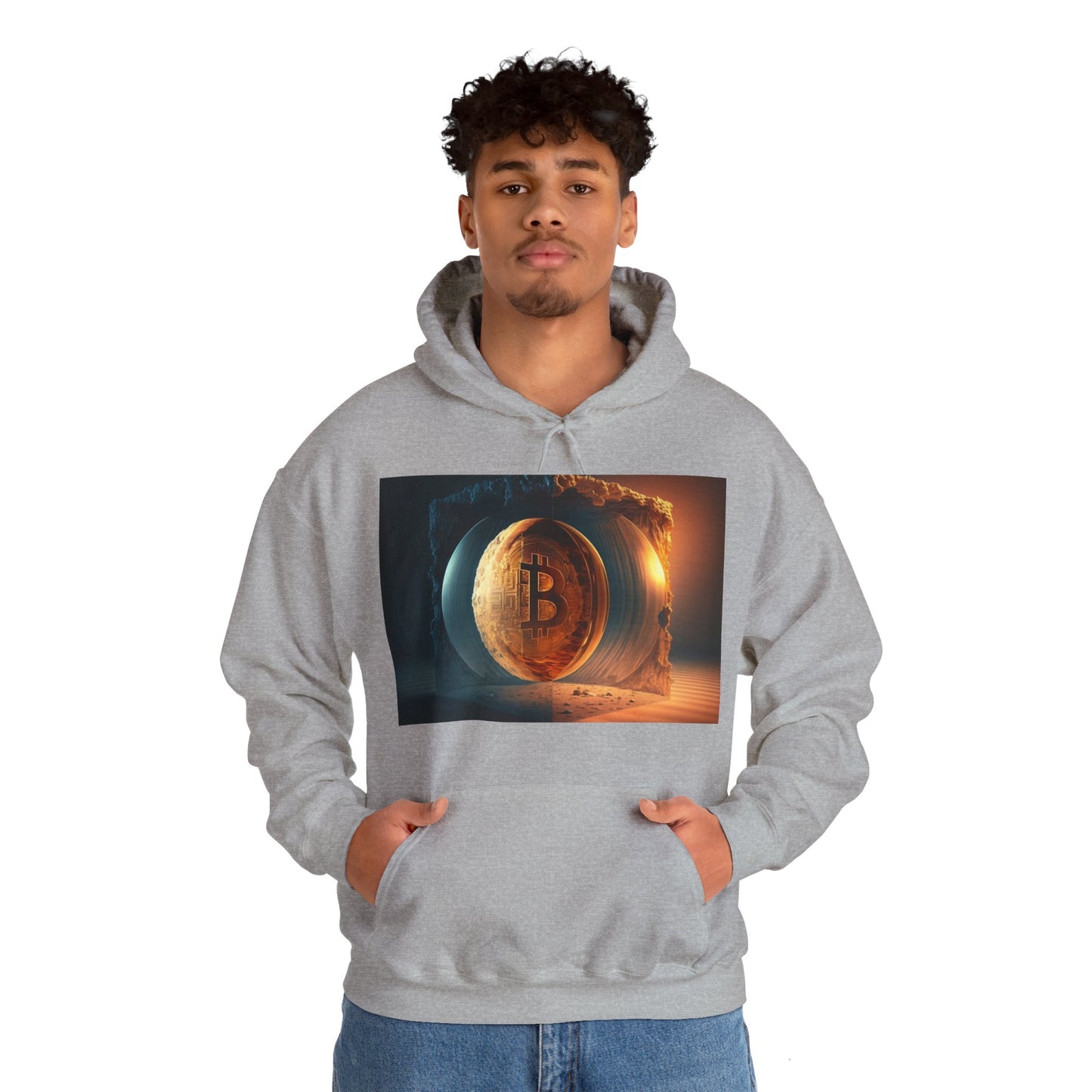 4th Dimension of Bitcoin Hoodie
