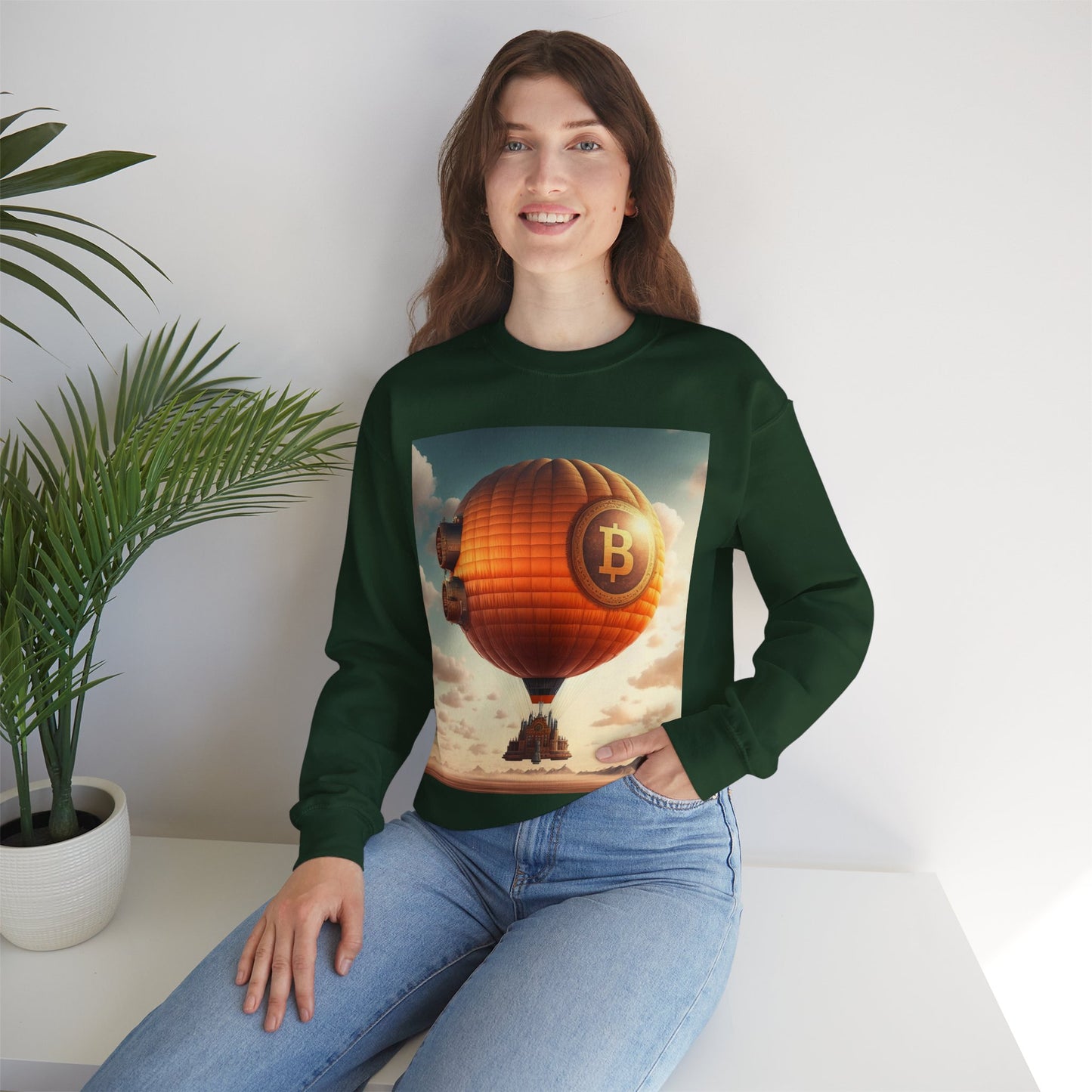 Bitcoin Rigid Airship Sweater