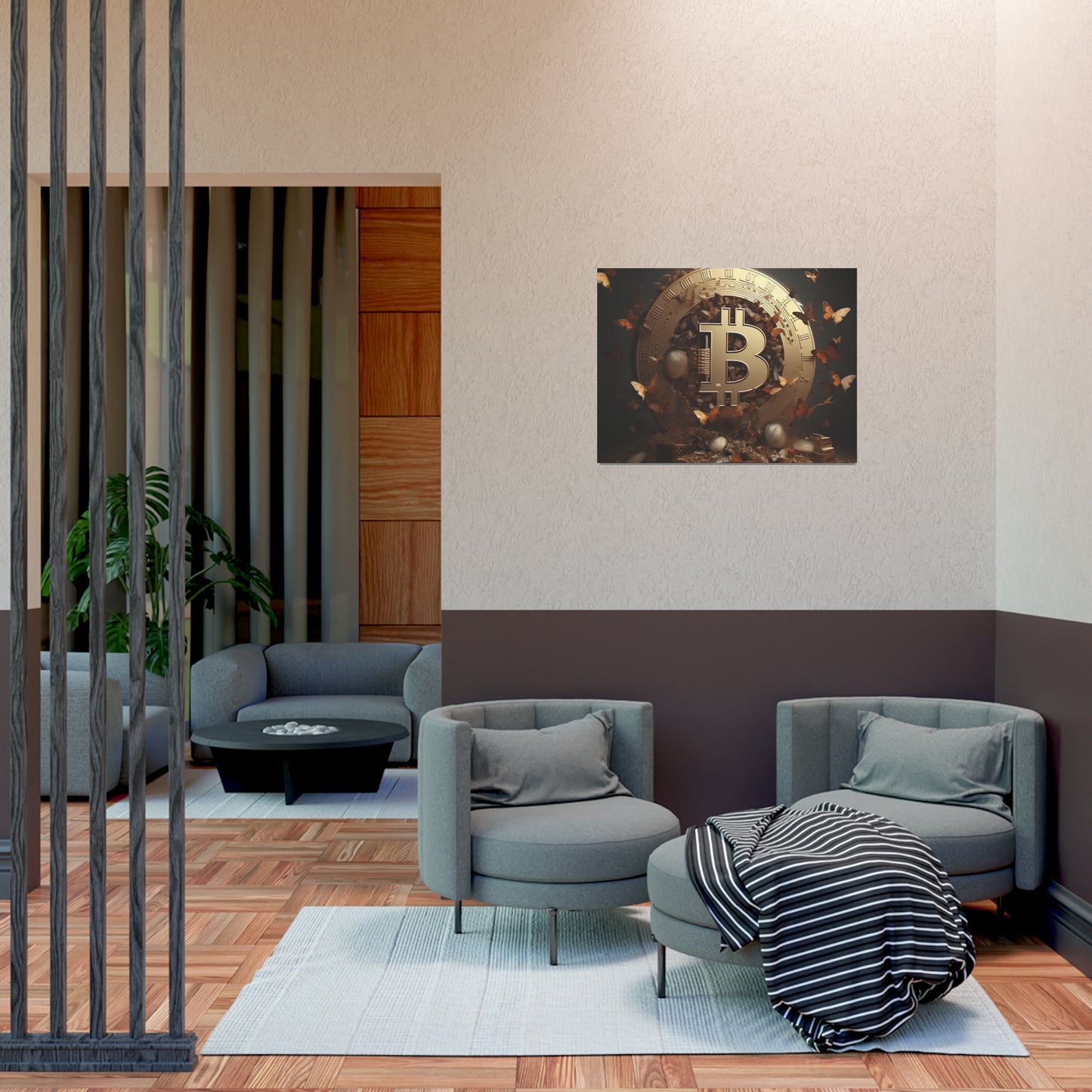 Bitcoin Metamorphosis Poster
