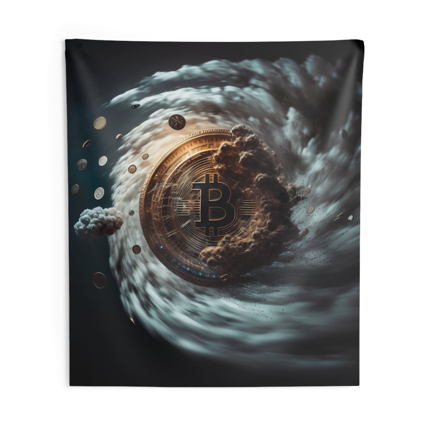 Race Thru Space & Time Wall Tapestry