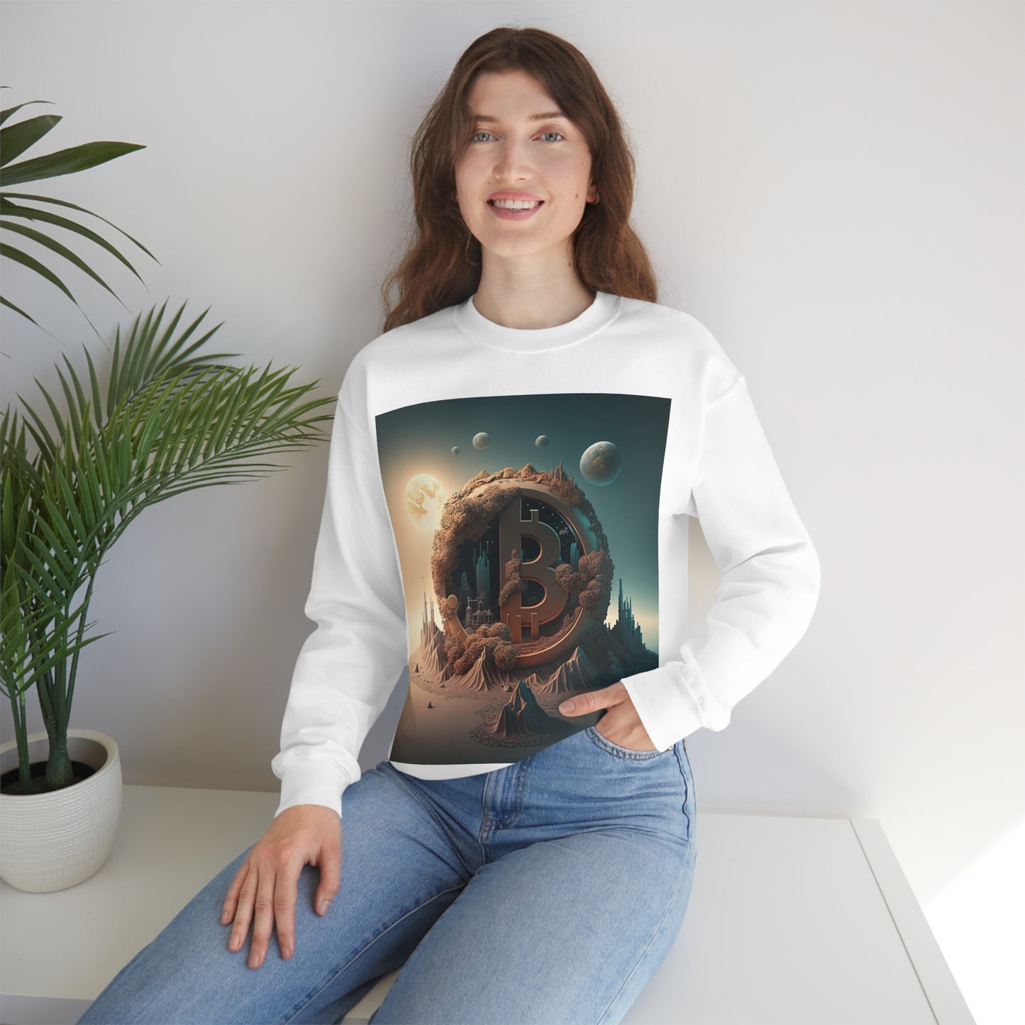 4th Globe of Bitcoin Sweater