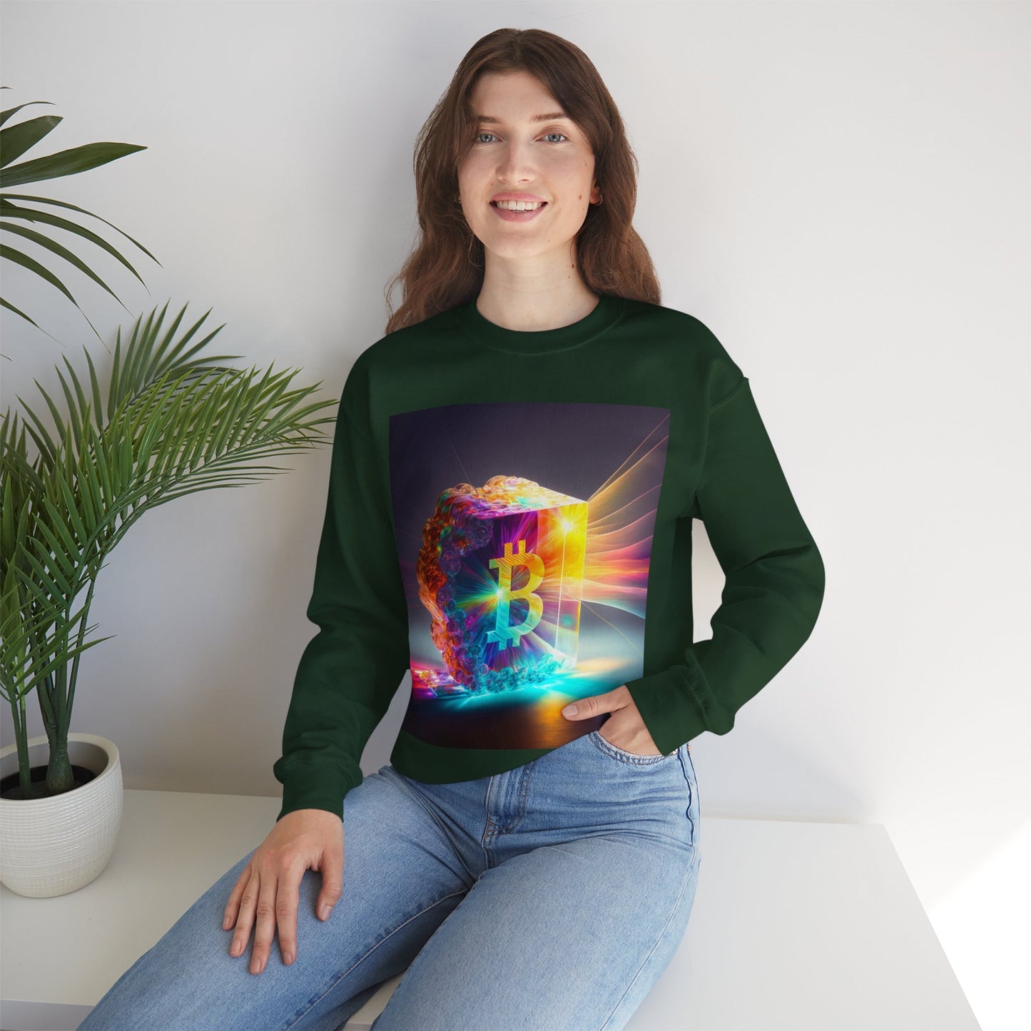 Bitcoin Prism Sweater