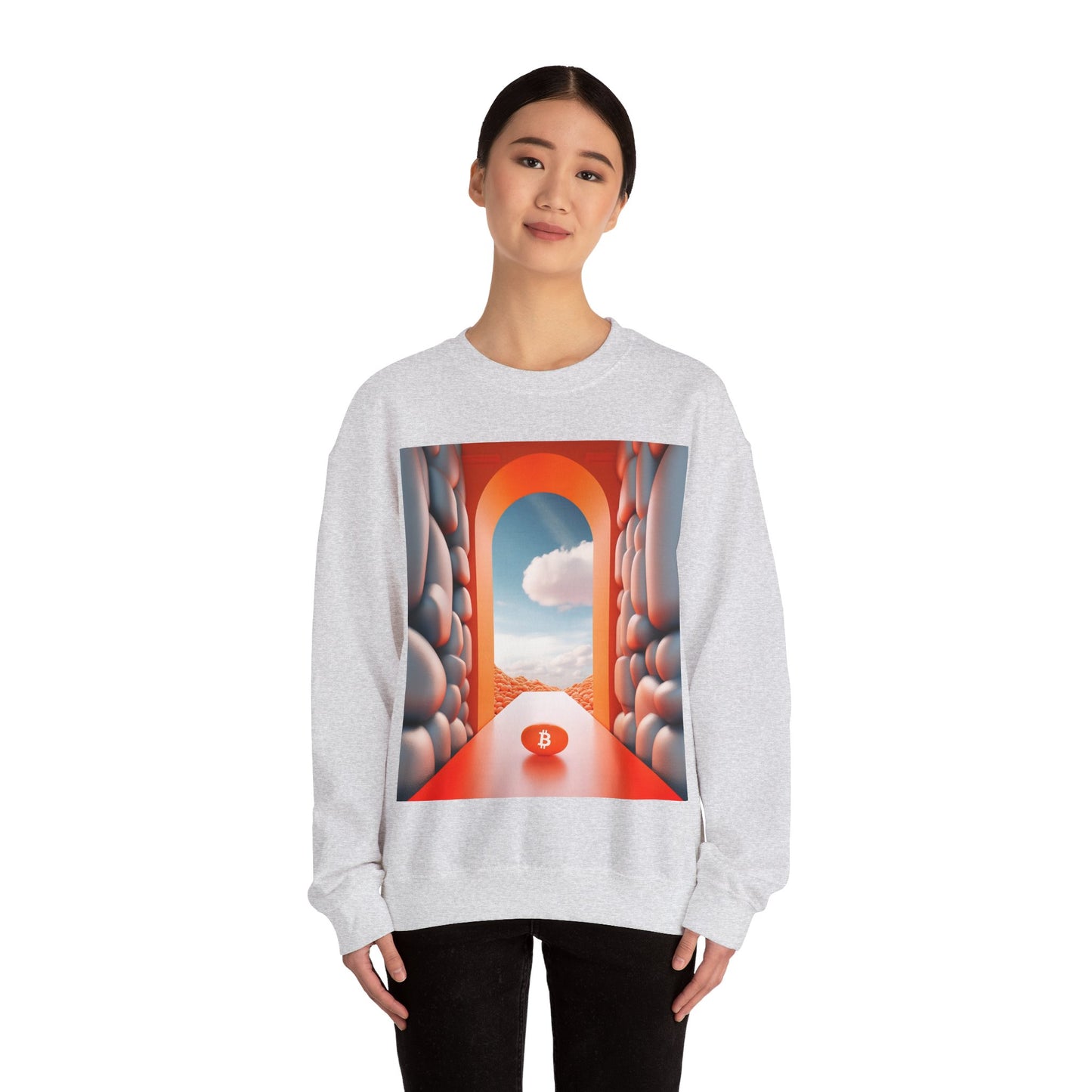 Orange Pill Archway Sweater