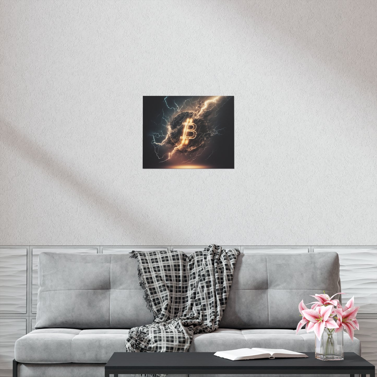 Bitcoin Lightning Poster
