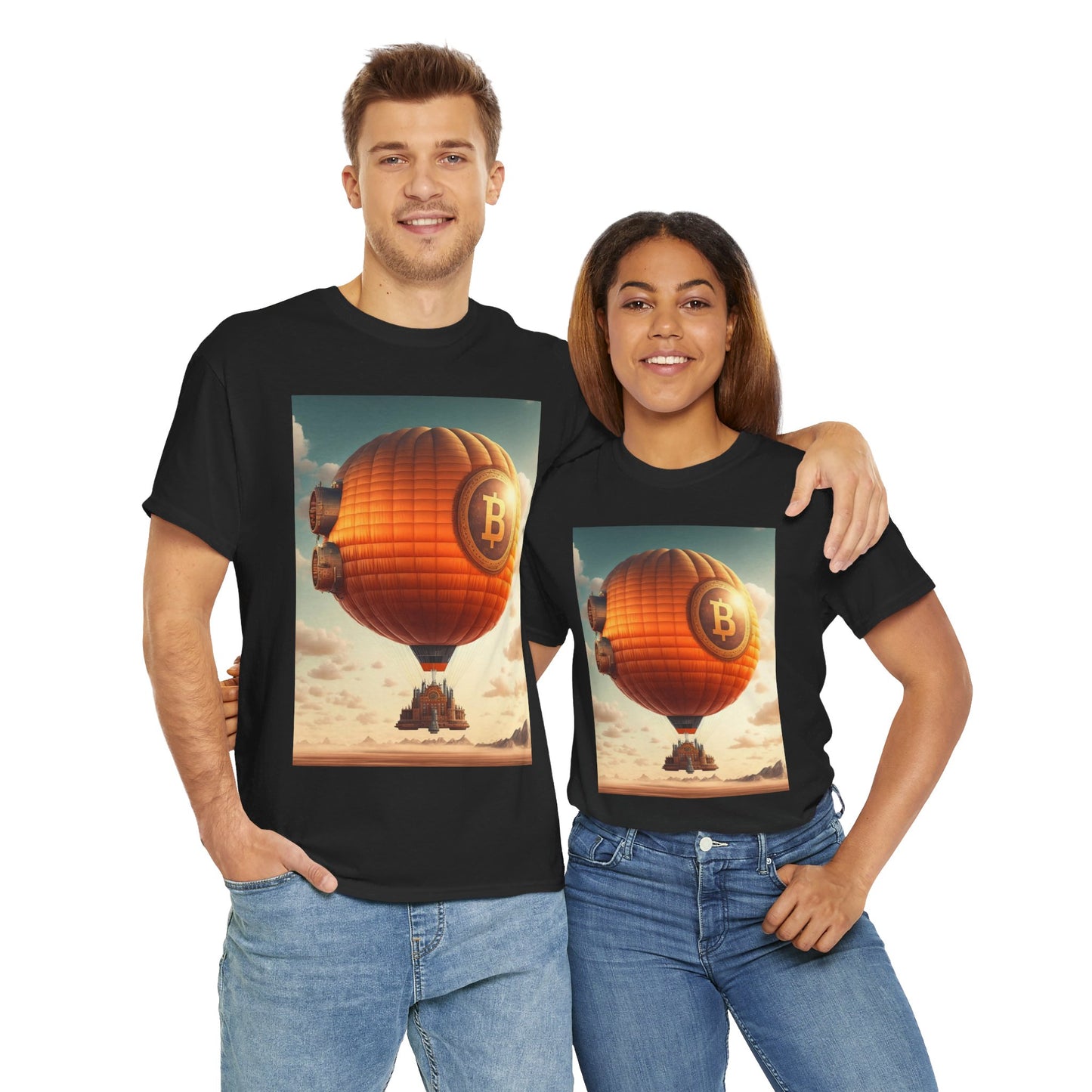 Bitcoin Rigid Airship Tshirt