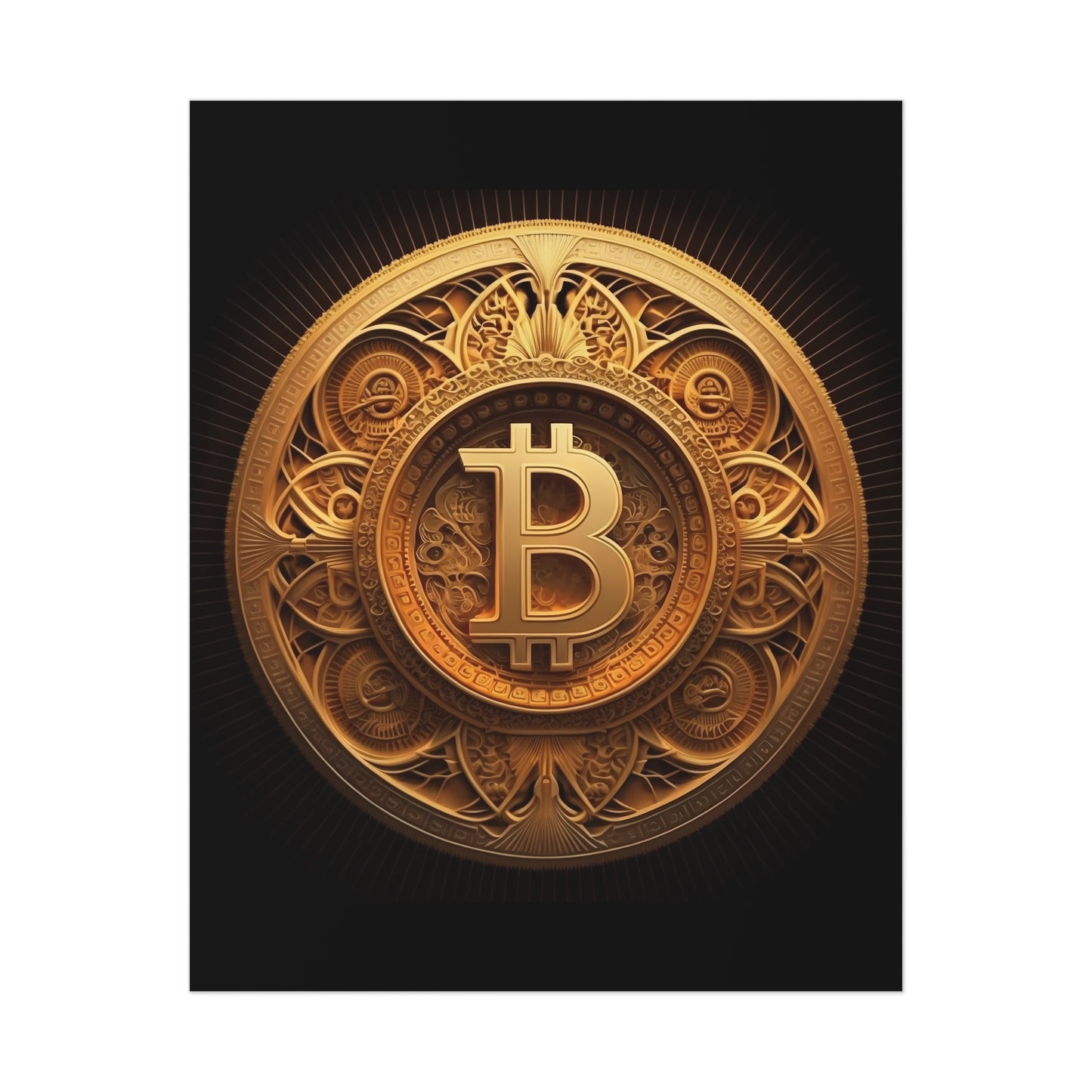 Bitcoin Shrine Poster