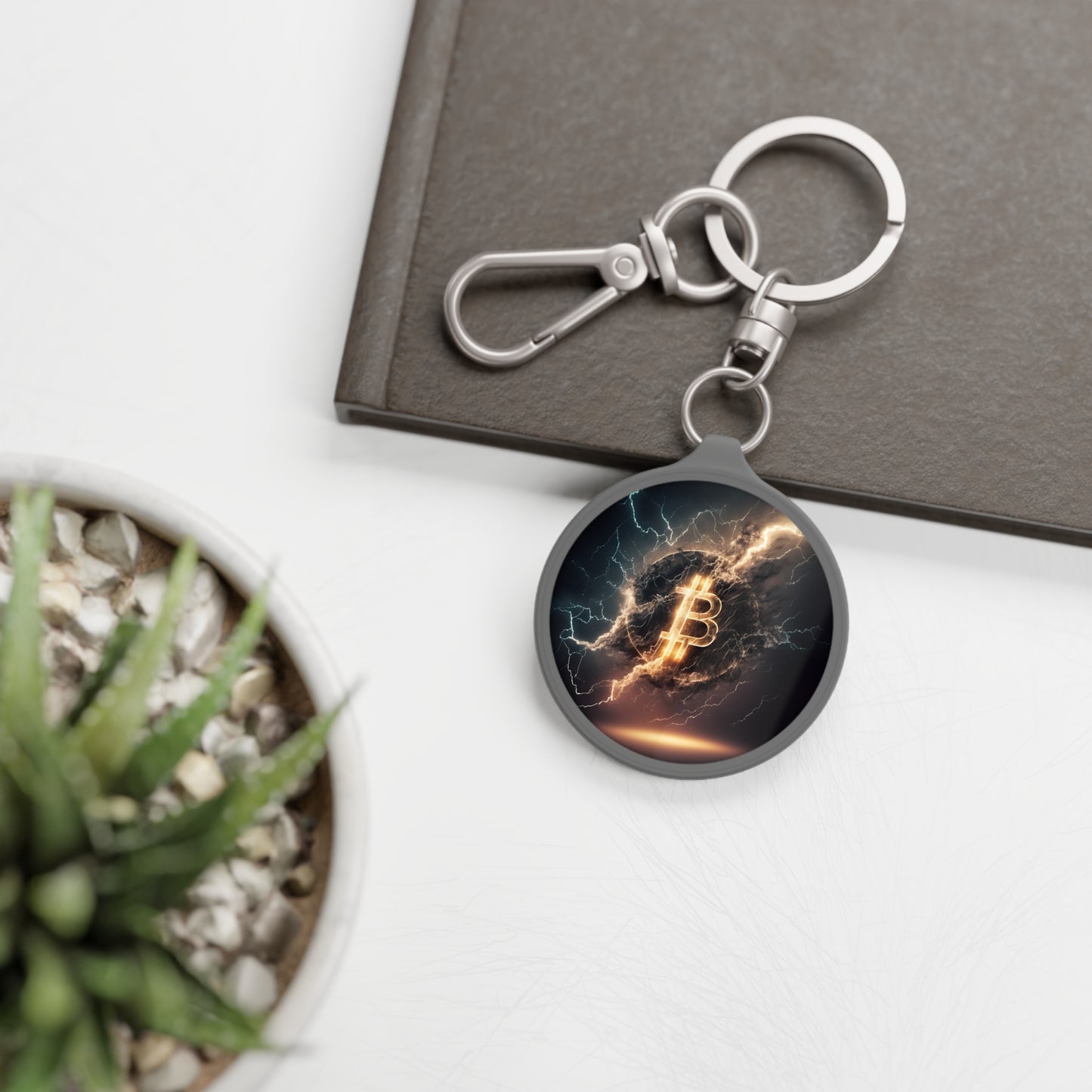 Bitcoin Lightning Keyring Tag