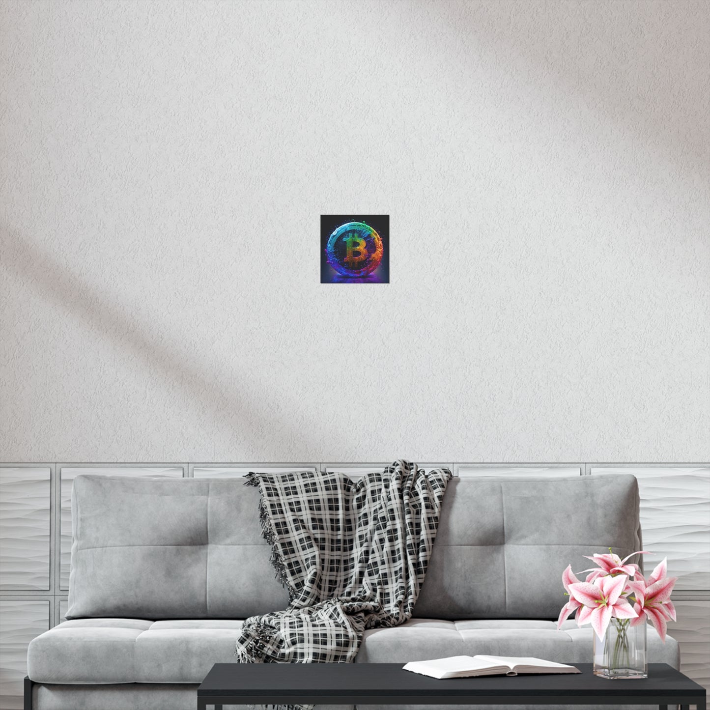 21 Million Colors of Bitcoin Poster
