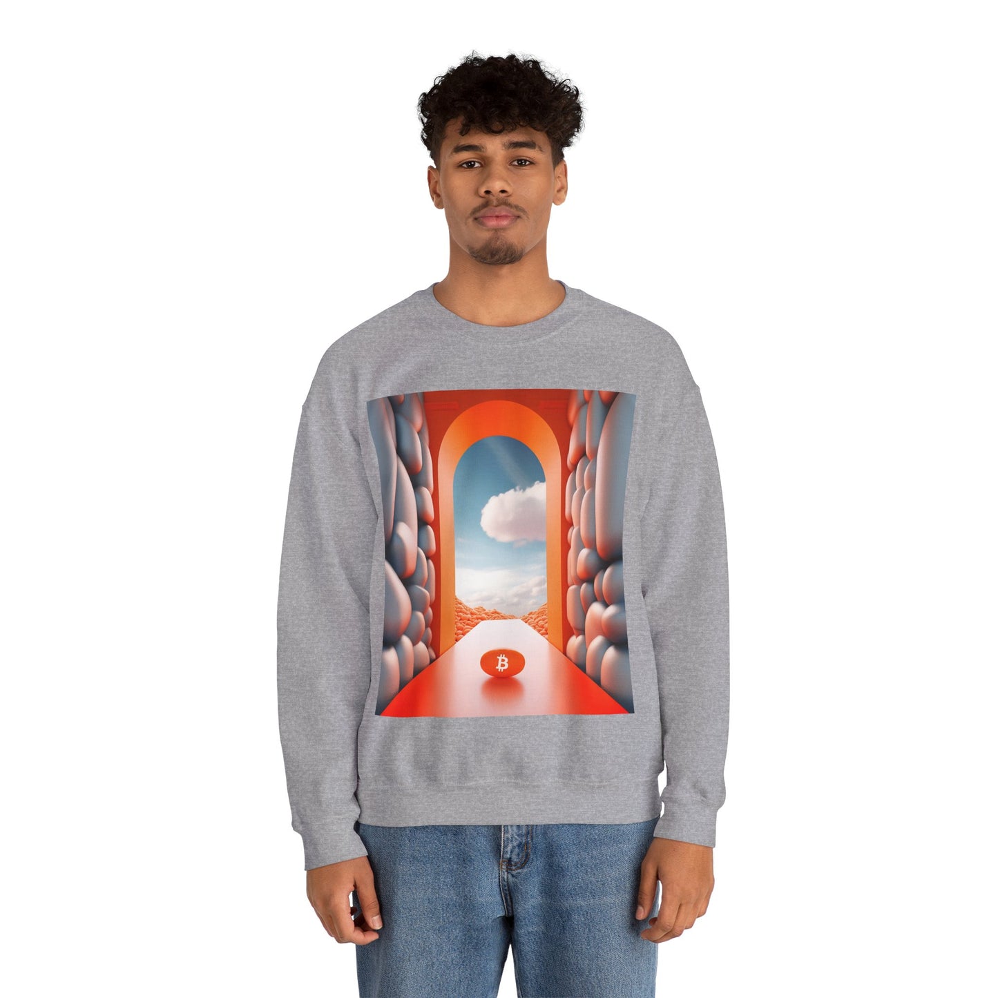 Orange Pill Archway Sweater