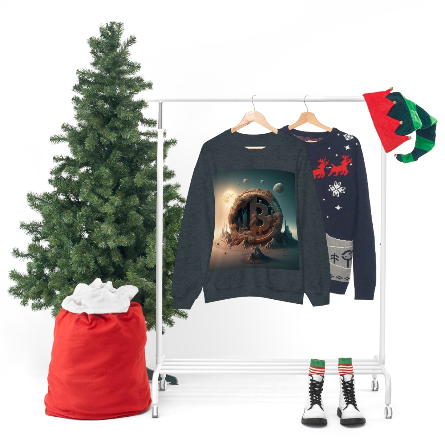 4th Globe of Bitcoin Sweater