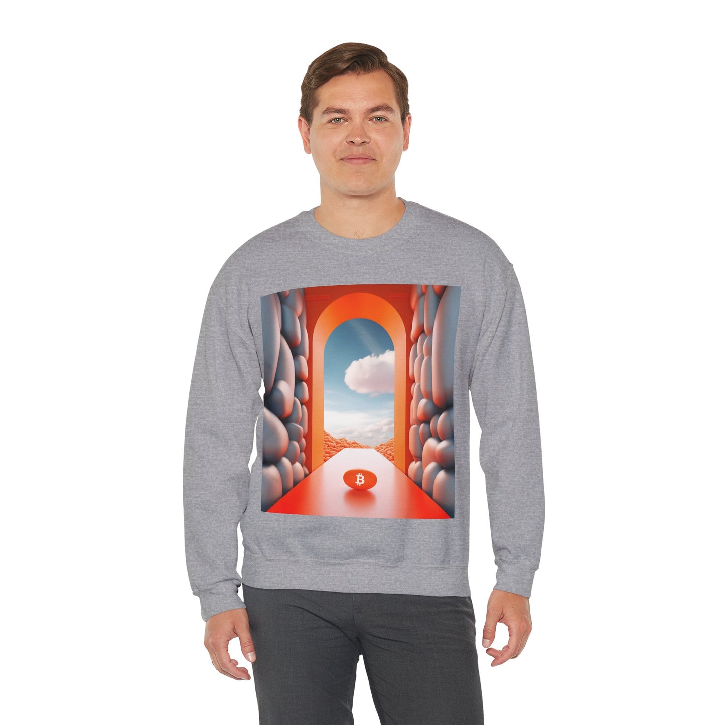 Orange Pill Archway Sweater