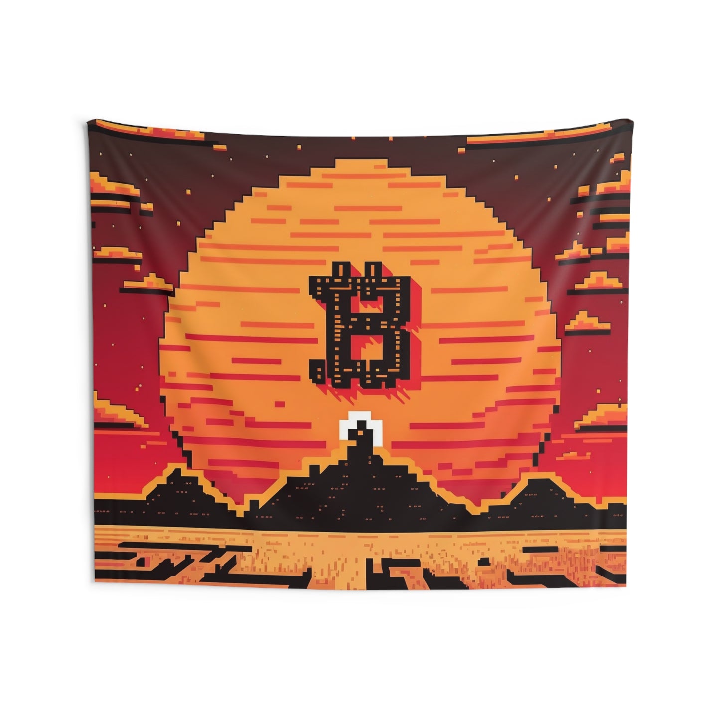 8-Bit(coin) Wall Tapestry