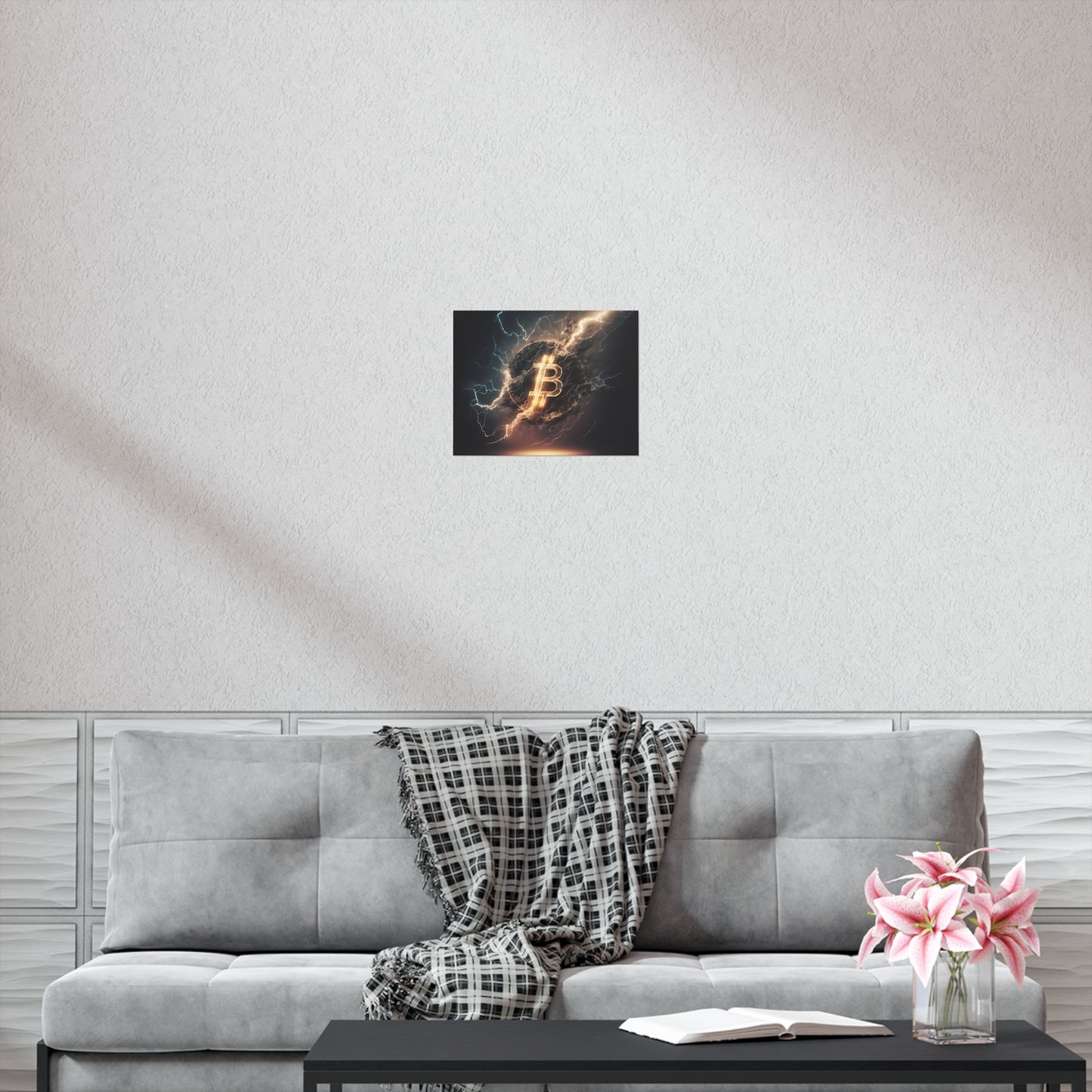 Bitcoin Lightning Poster