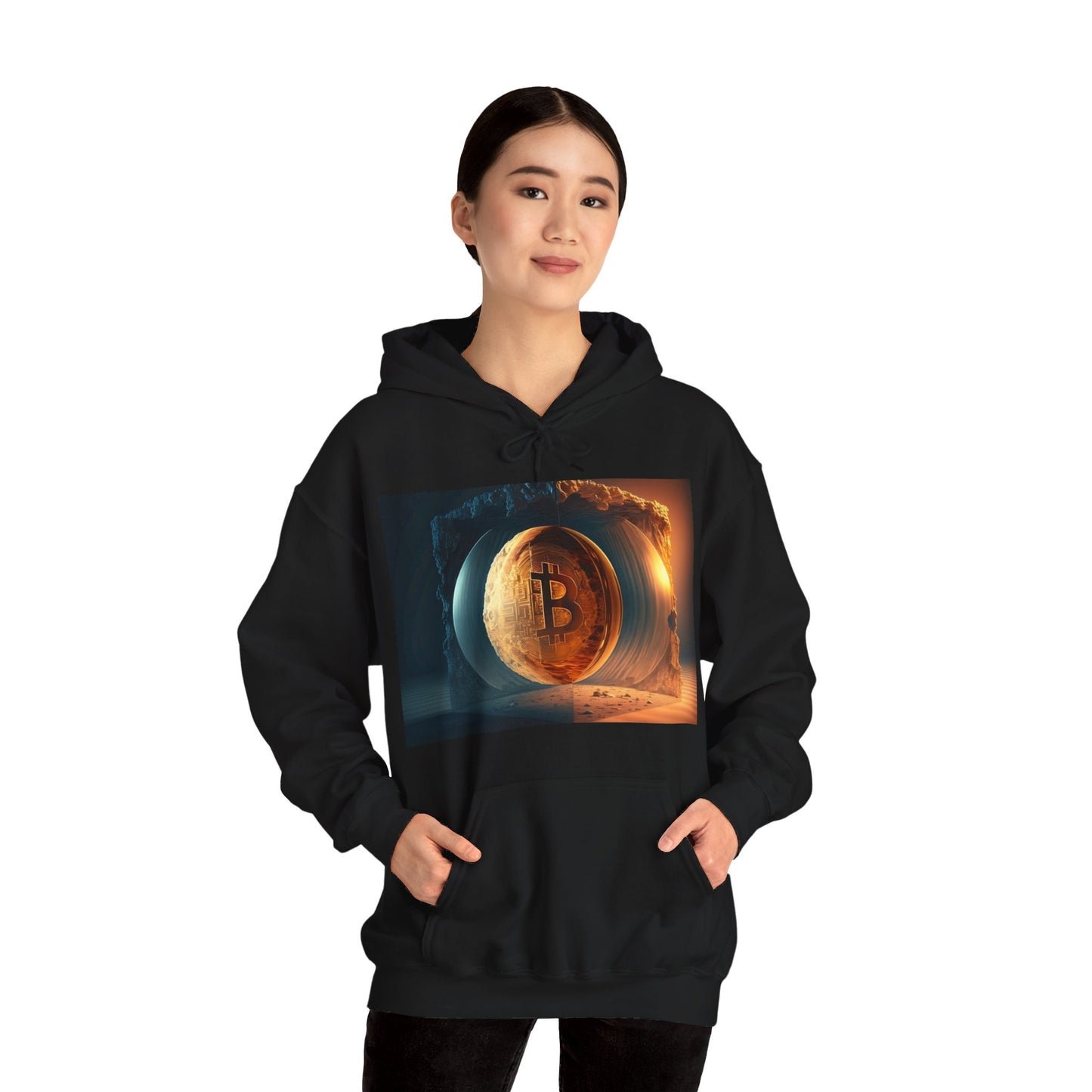 4th Dimension of Bitcoin Hoodie