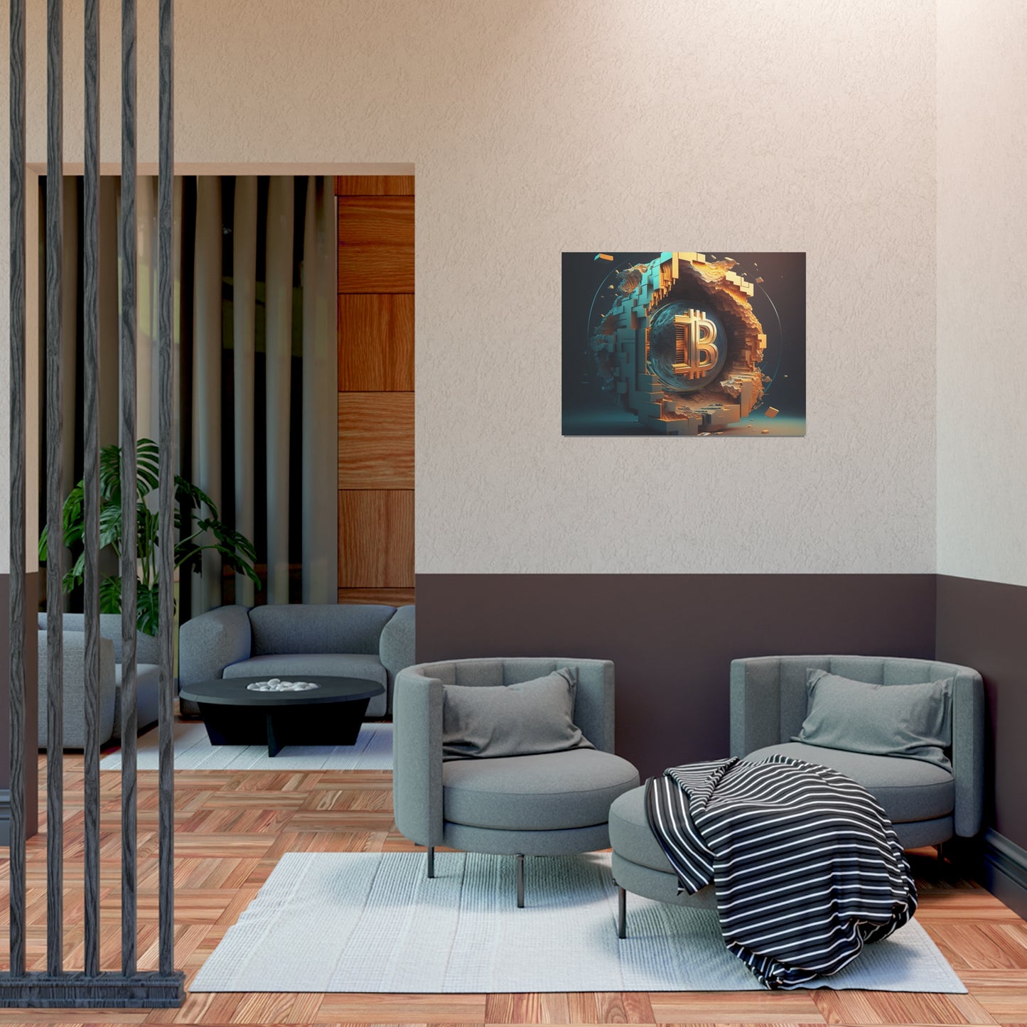 4th Sphere of Bitcoin Poster