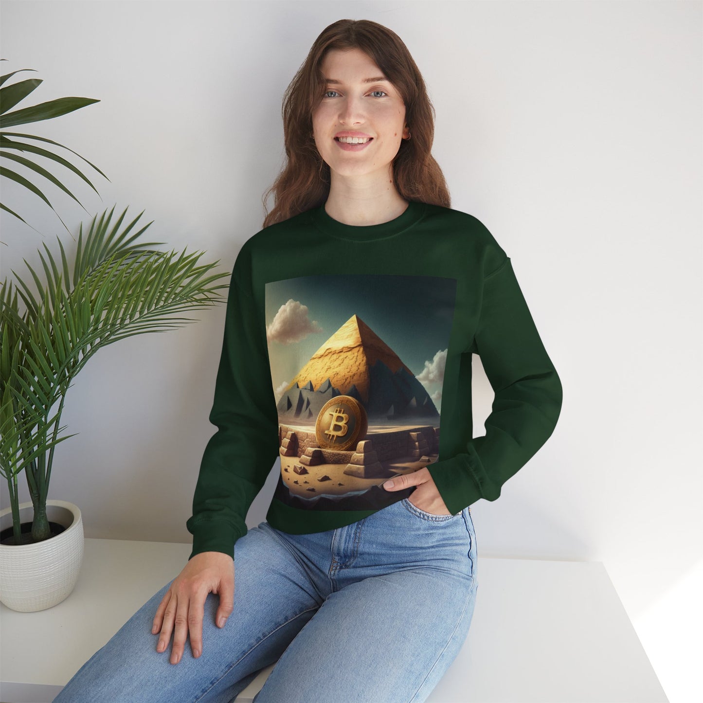 Bitcoin Pyramid Sweater