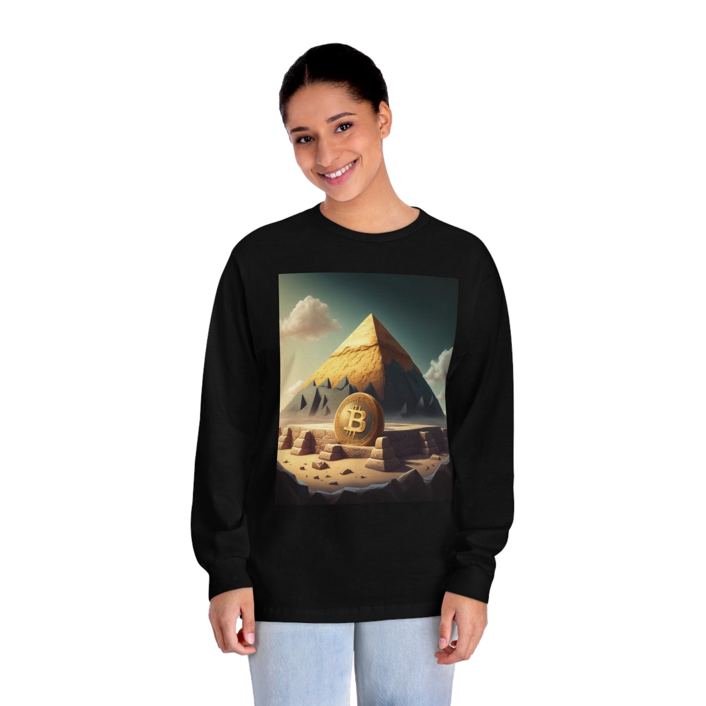 Bitcoin Pyramid Long Sleeve