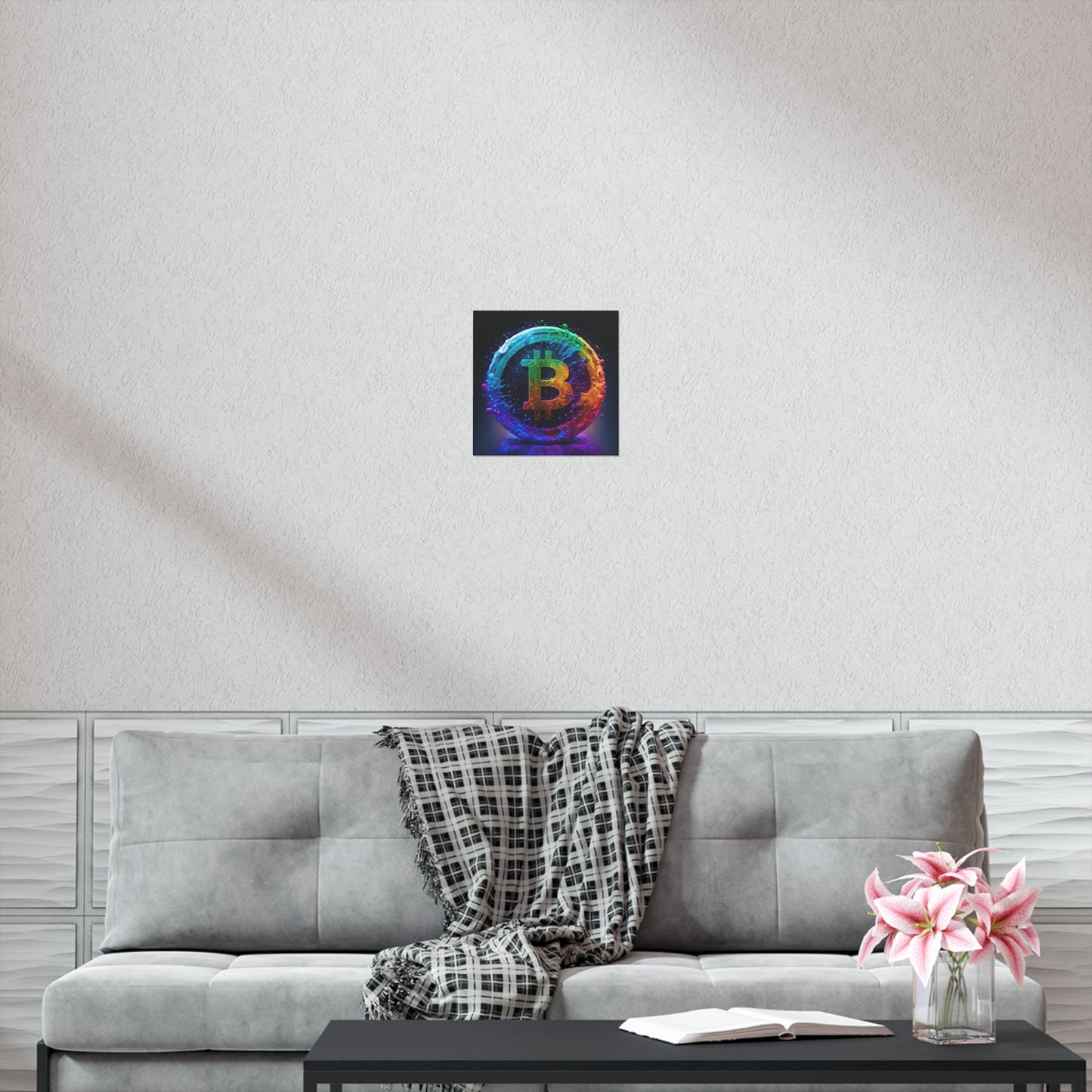 21 Million Colors of Bitcoin Poster