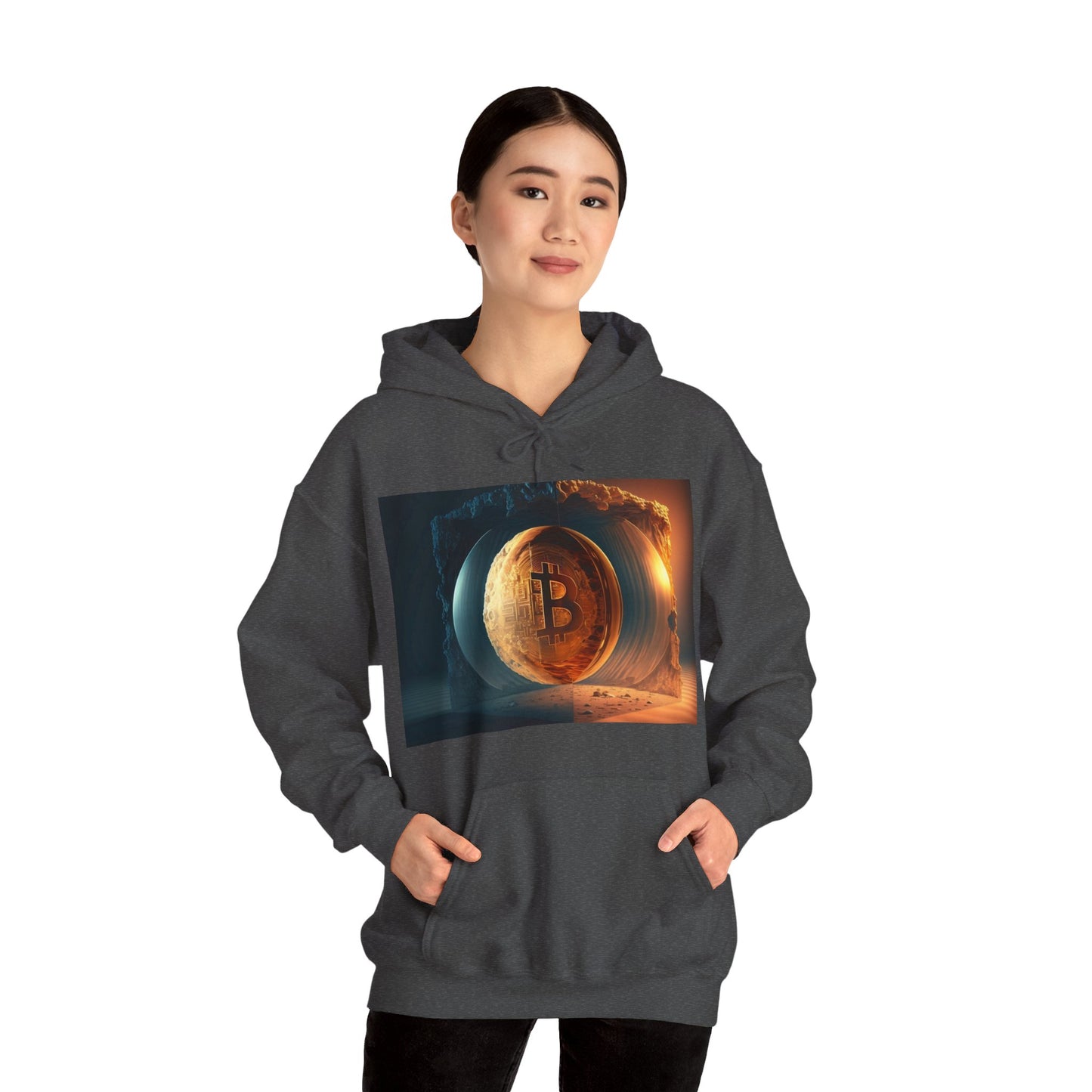 4th Dimension of Bitcoin Hoodie