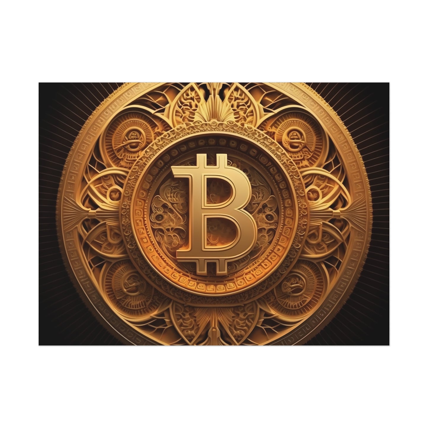 Bitcoin Shrine Poster