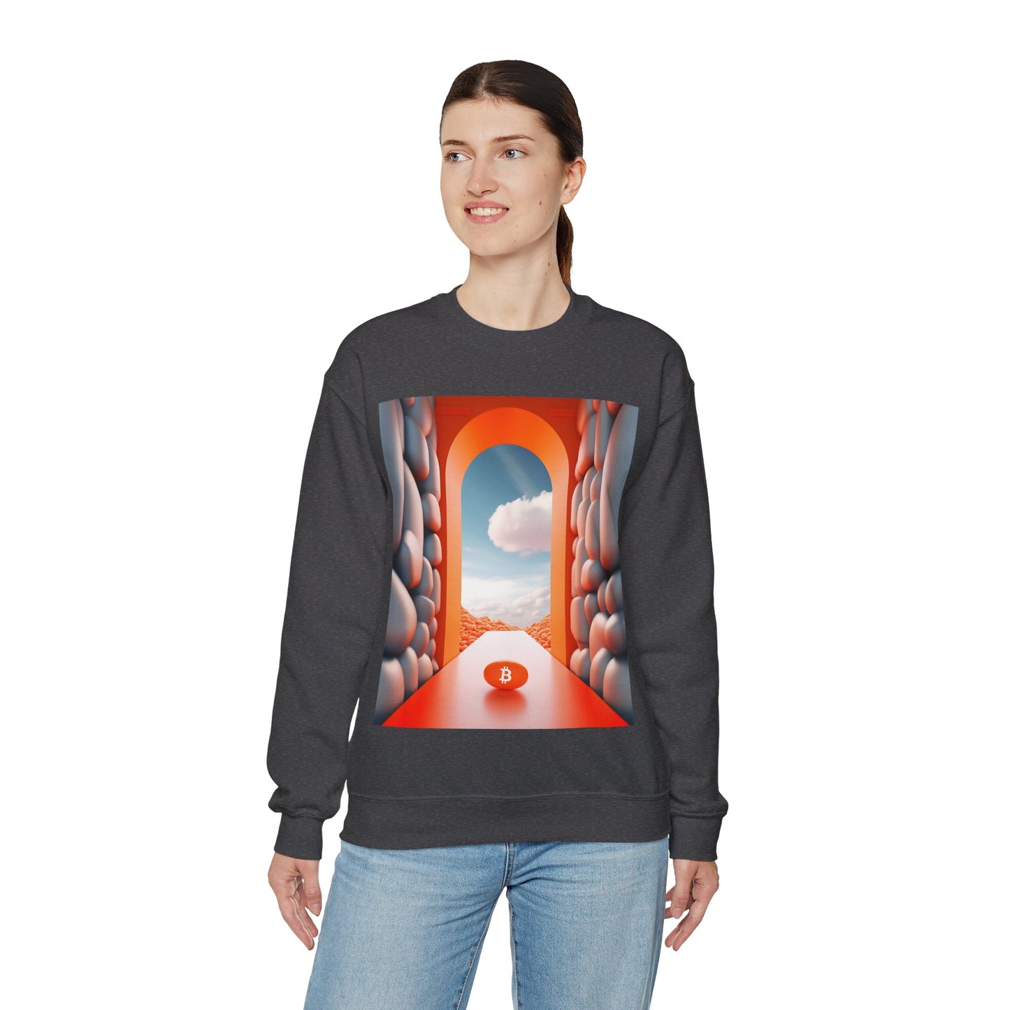 Orange Pill Archway Sweater